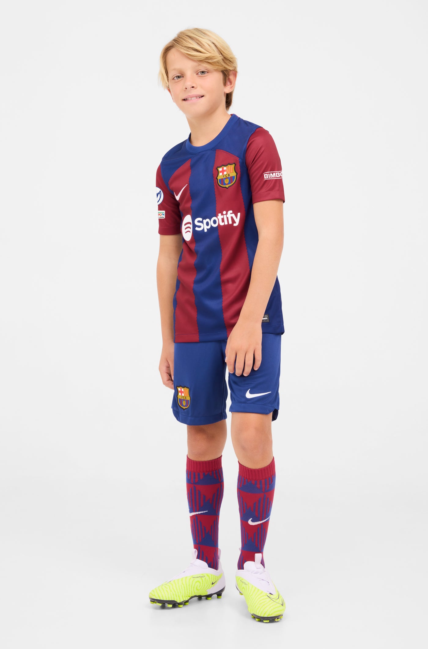 UWCL Camiseta primera equipación FC Barcelona 23/24 - Junior 