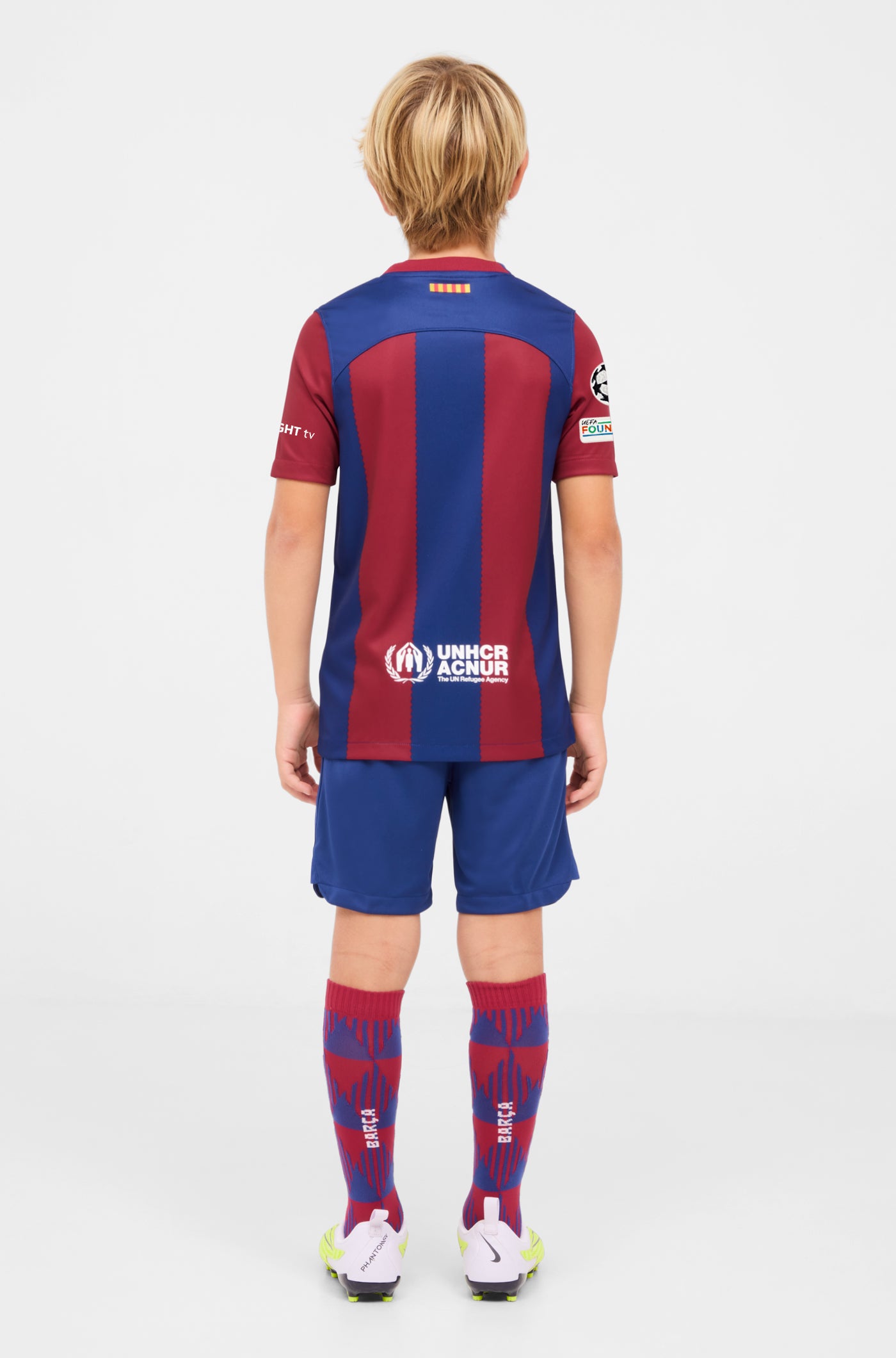 UCL Samarreta primer equipament FC Barcelona 23/24 - Junior