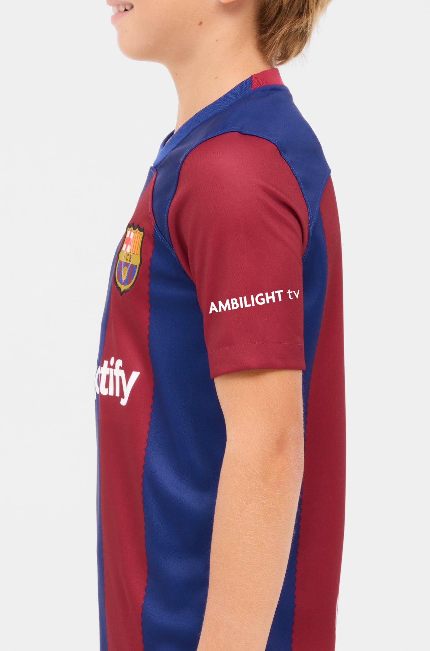 Camiseta primera equipación FC Barcelona 23/24 - Junior 