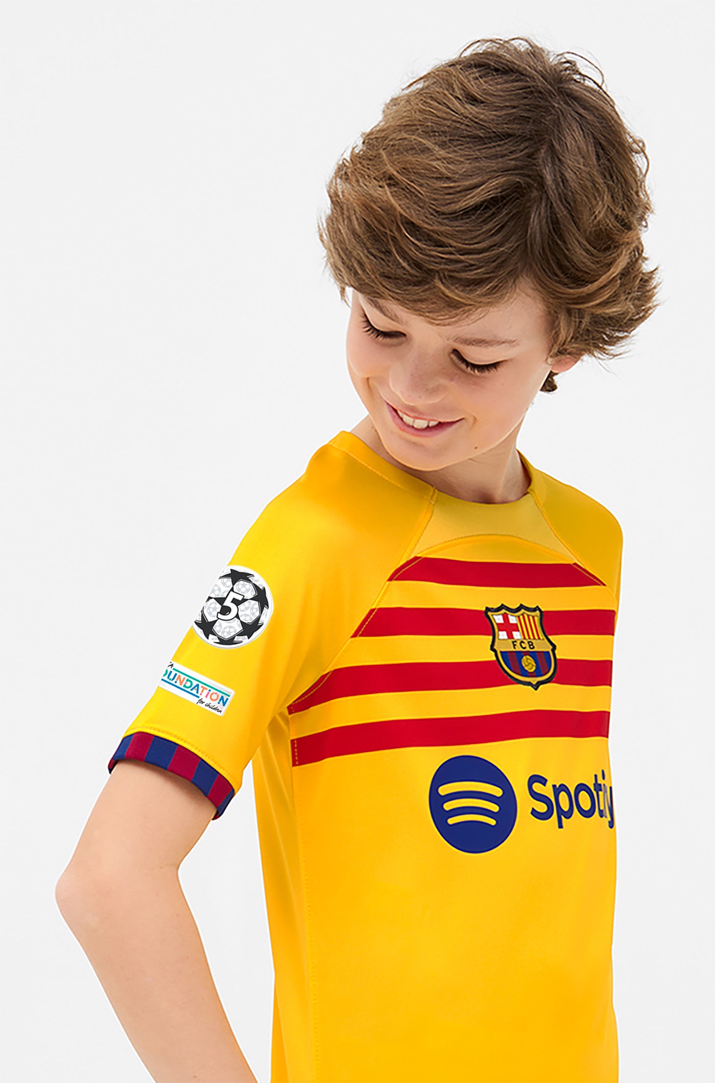 UCL FC Barcelona fourth shirt 23/24 - Junior - R. ARAUJO