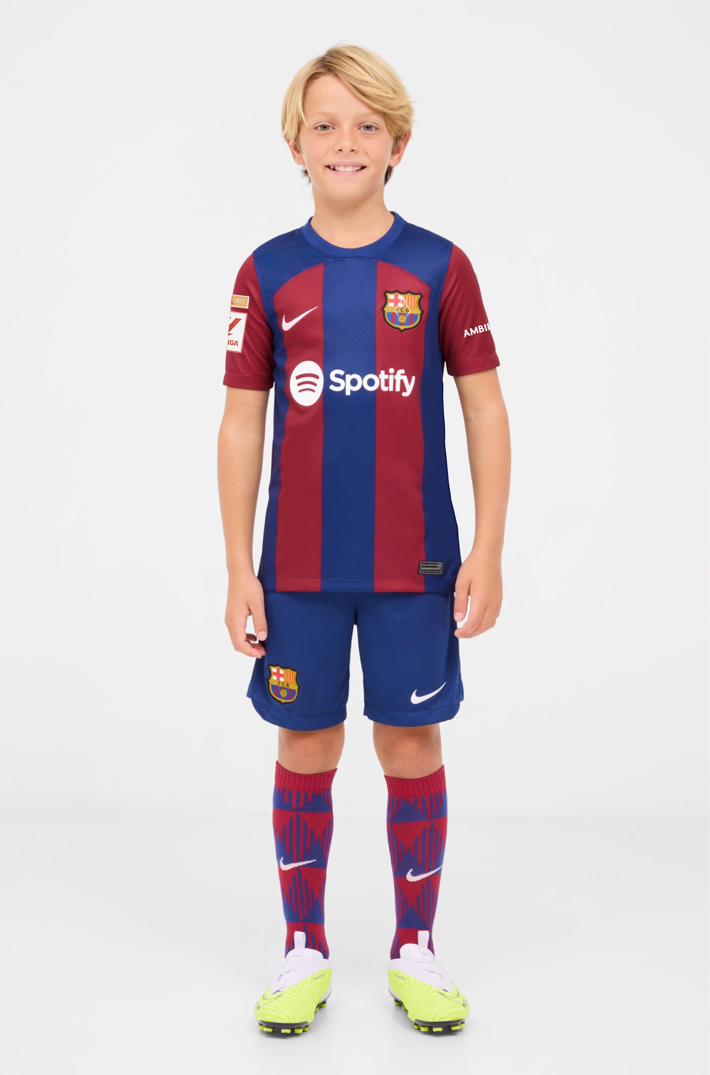 FC Barcelona home 23/24 - Junior – Barça Official Store Spotify Camp Nou