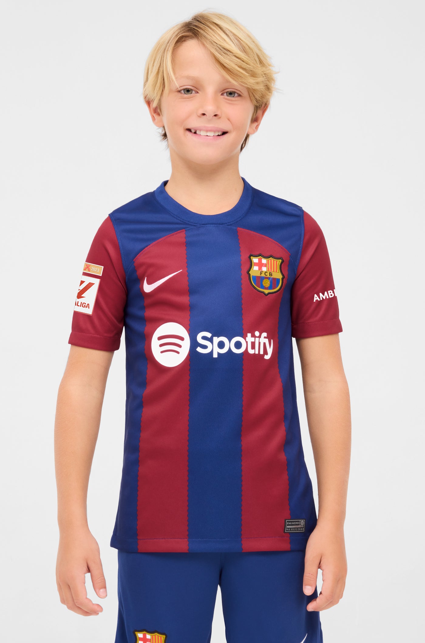 Novela de suspenso Asado objetivo FC Barcelona home shirt 23/24 - Junior – Barça Official Store Spotify Camp  Nou