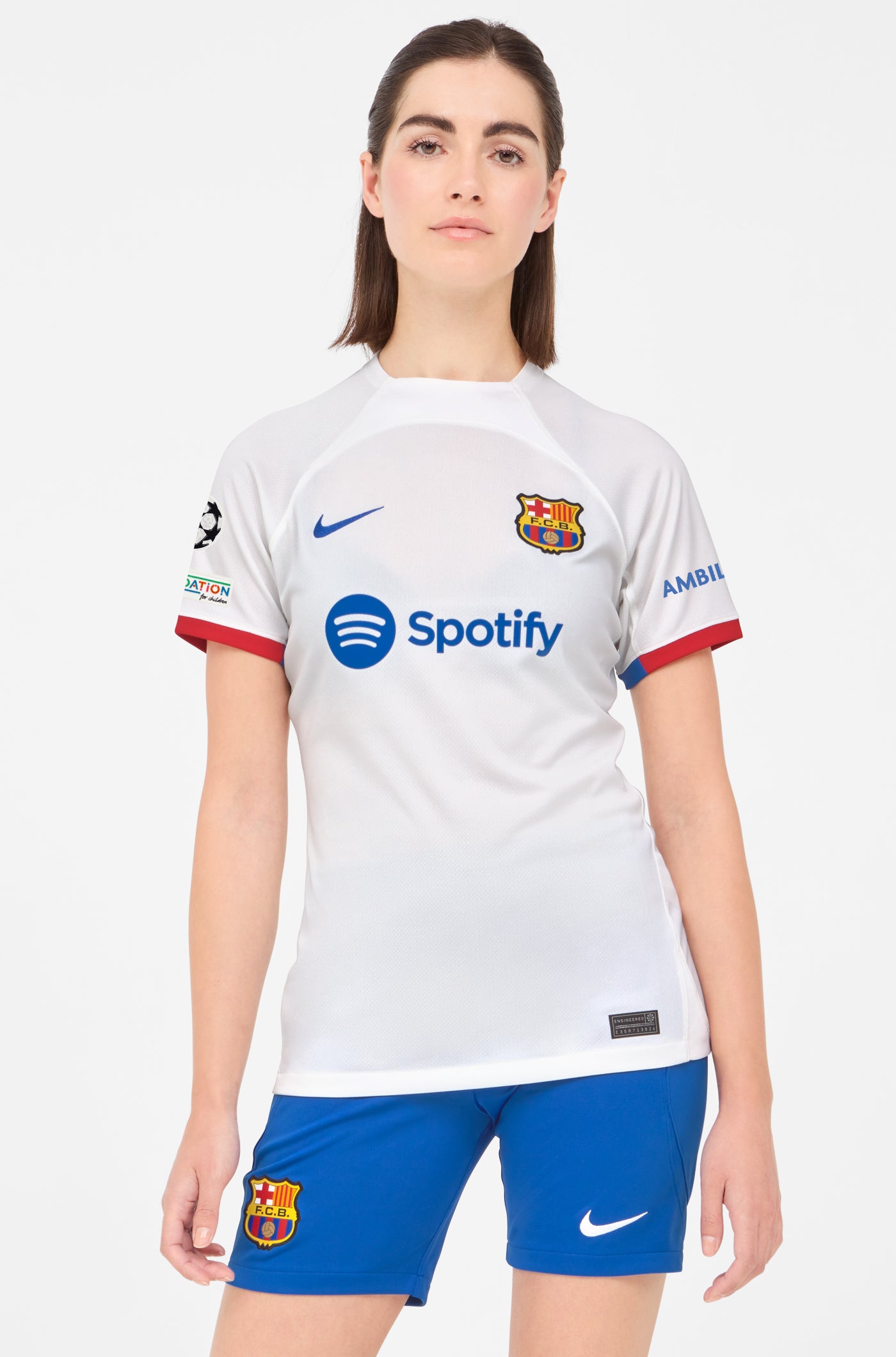 UCL Camiseta segunda equipación FC Barcelona 23/24 - Mujer  - I. MARTÍNEZ