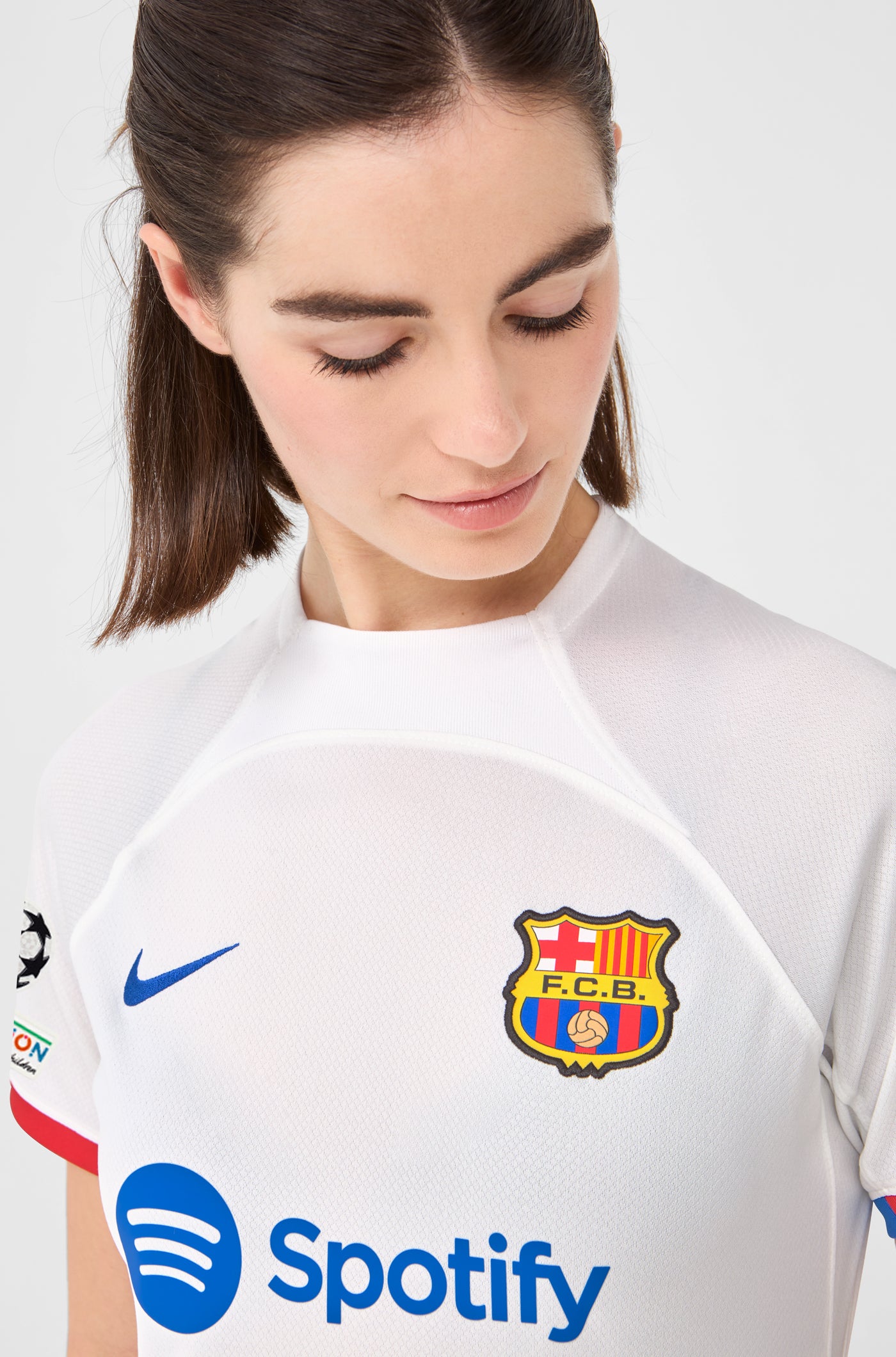 UCL Camiseta segunda equipación FC Barcelona 23/24 - Mujer 