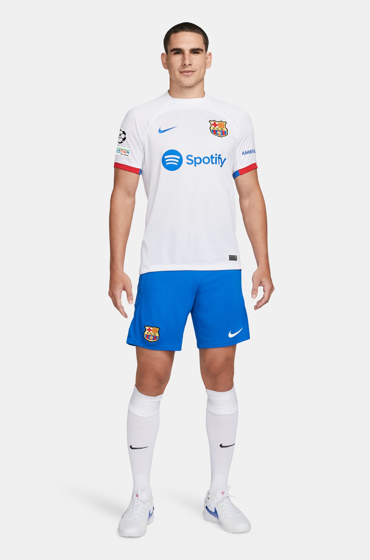 UCL Camiseta segunda equipación FC Barcelona 23/24