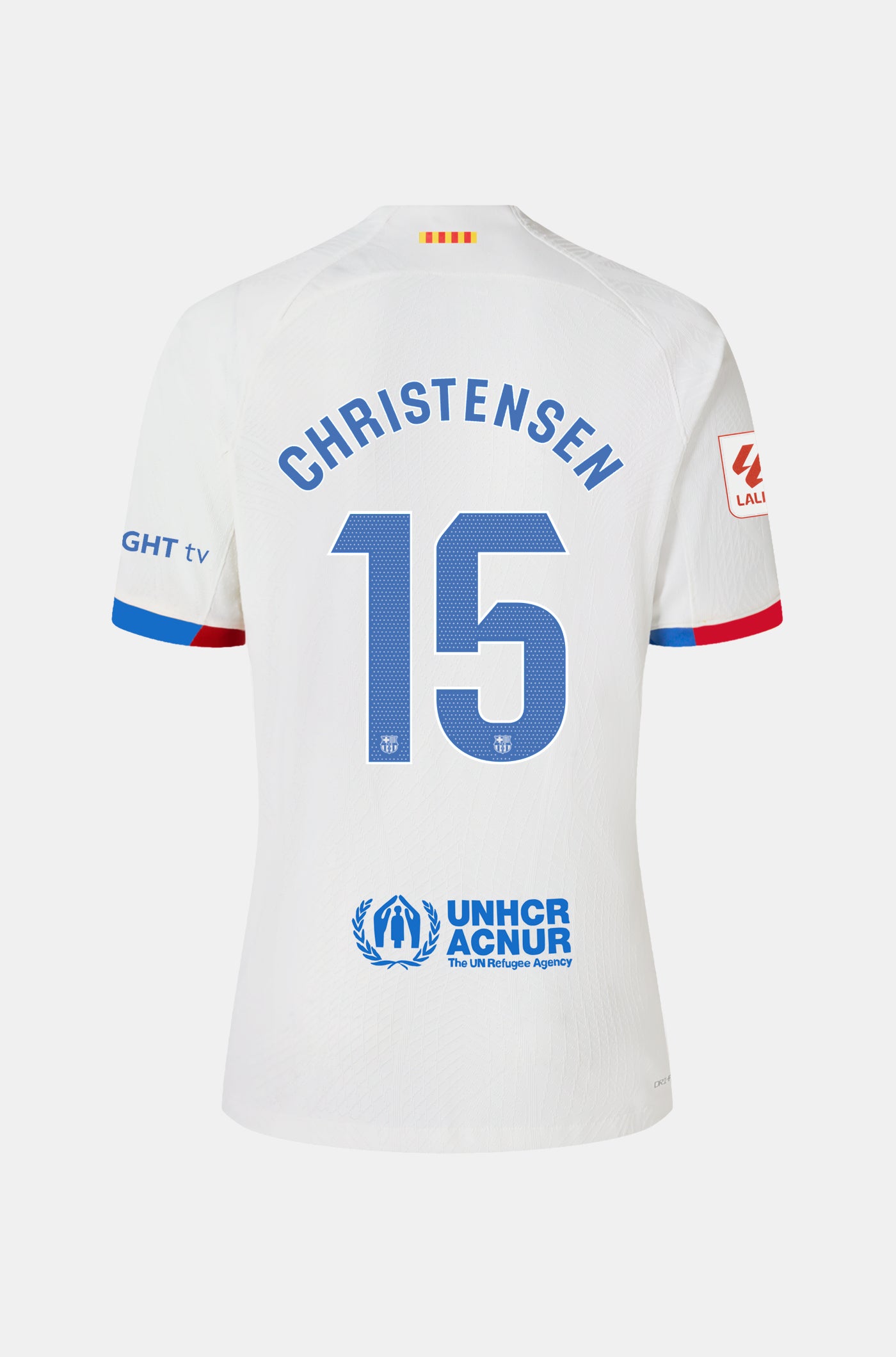 LFP  FC Barcelona away shirt 23/24 â€“ Junior  - CHRISTENSEN