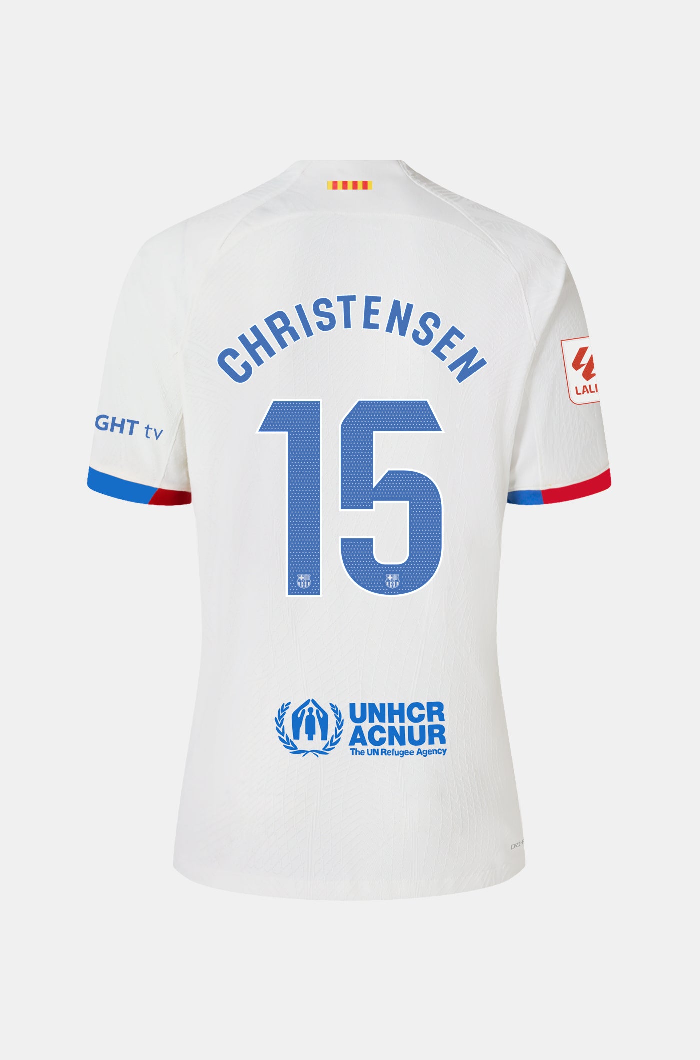 LFP Samarreta segon equipament FC Barcelona 23/24  - CHRISTENSEN