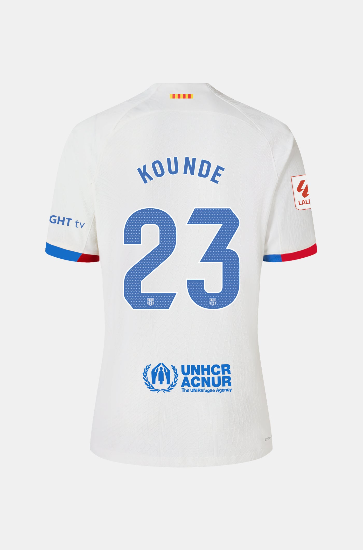 LFP Samarreta segon equipament FC Barcelona 23/24 Edició Jugador - KOUNDE