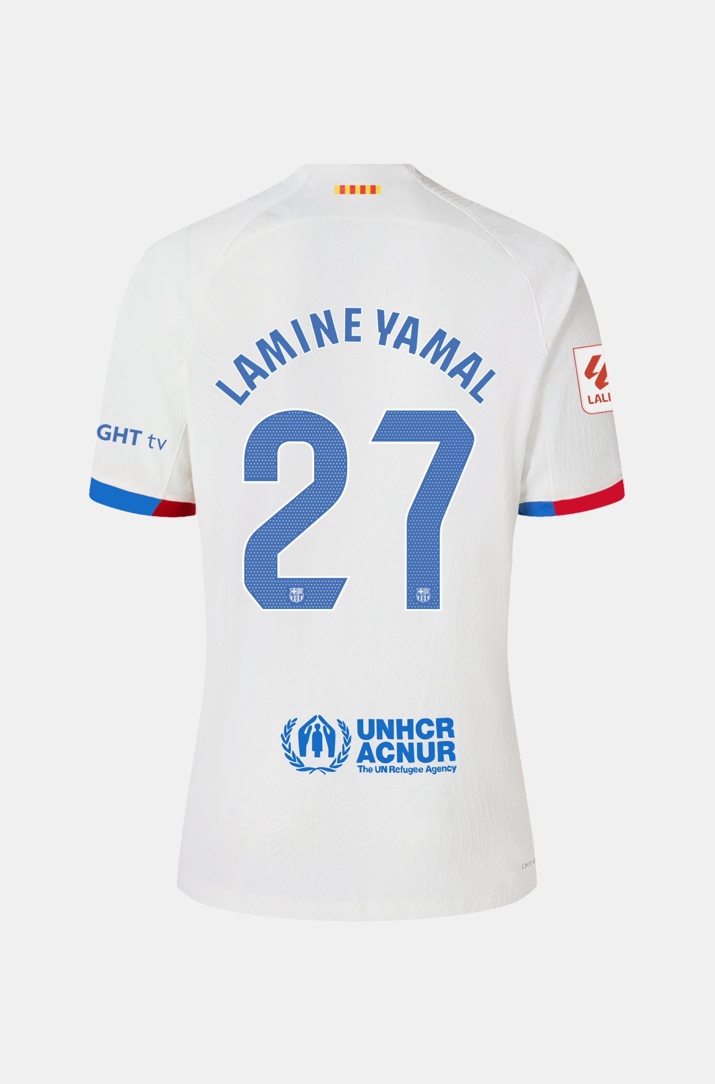 LFP  FC Barcelona away shirt 23/24 â€“ Junior  - LAMINE YAMAL