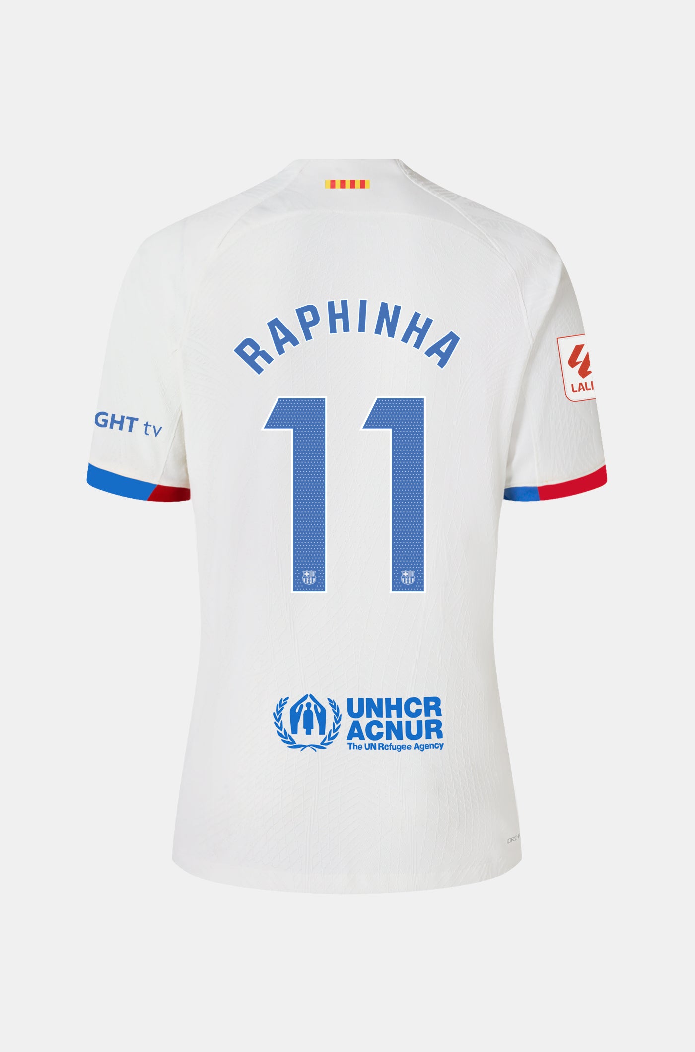 LFP Camiseta segunda equipación FC Barcelona 23/24 Edición Jugador - RAPHINHA