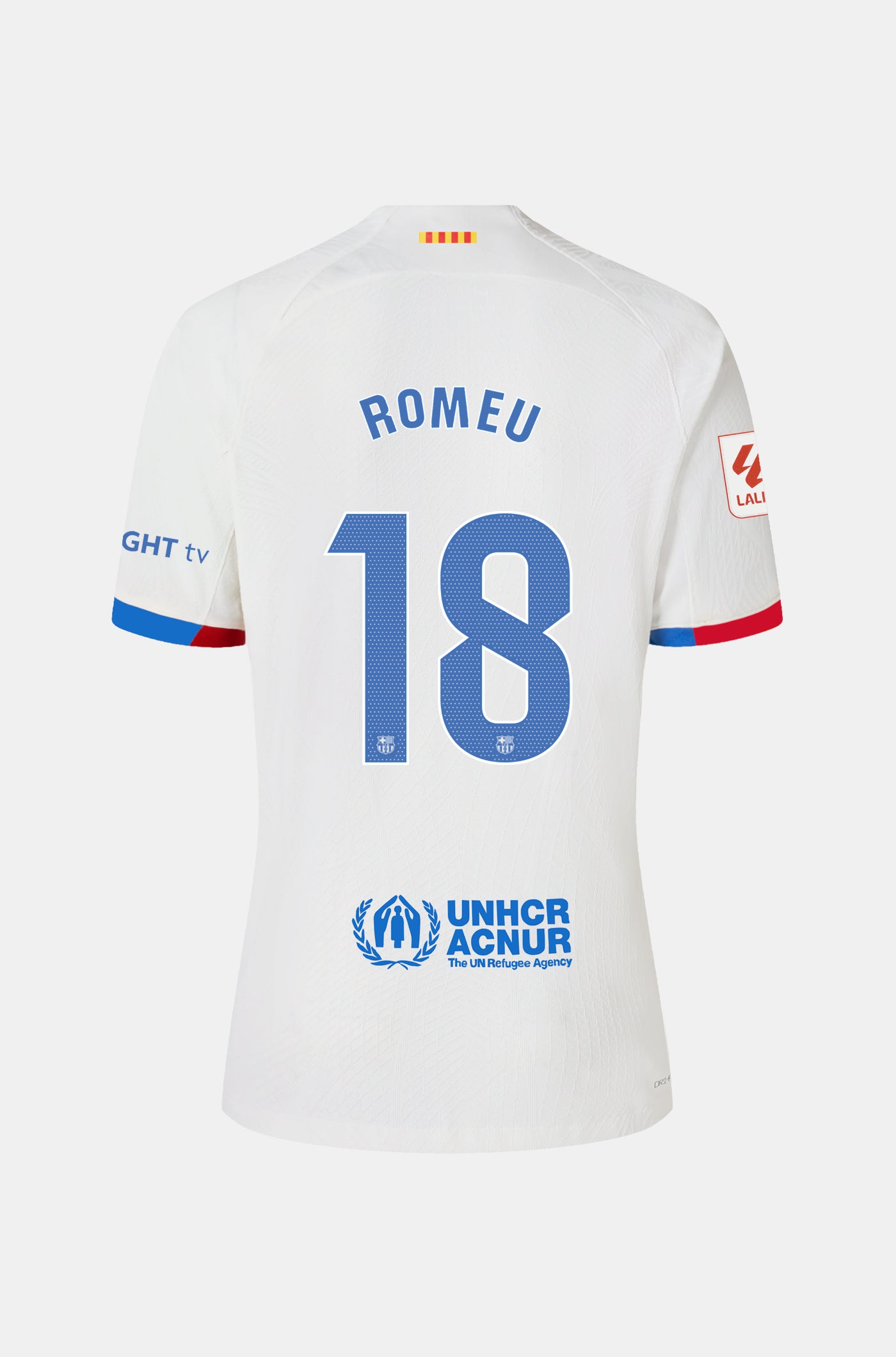 LFP  FC Barcelona away shirt 23/24 â€“ Junior  - ROMEU