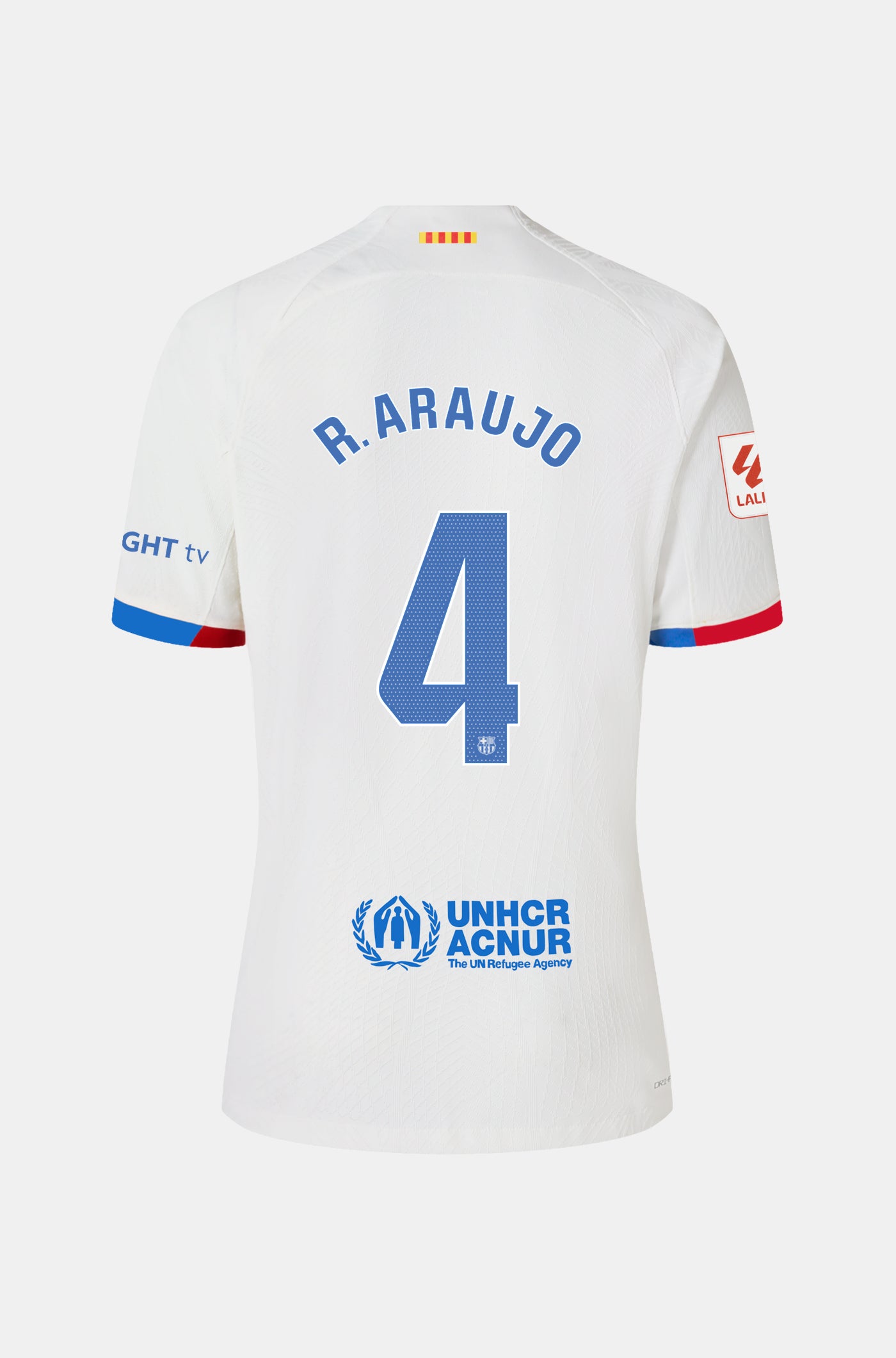 LFP Camiseta segunda equipación FC Barcelona 23/24 - Junior  - R. ARAUJO
