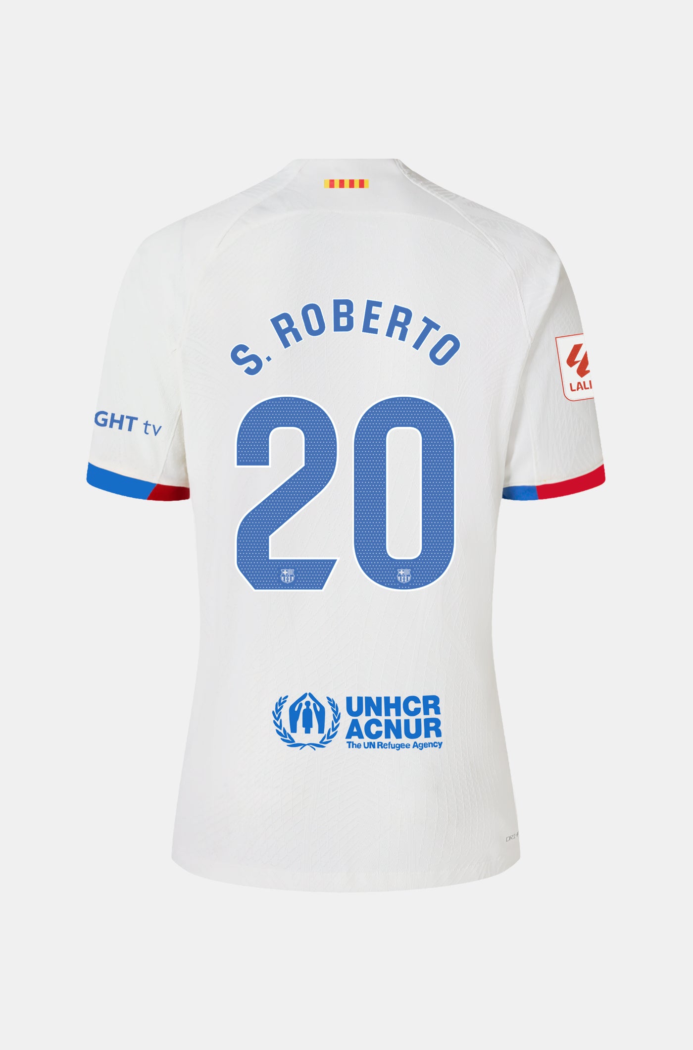 LFP Camiseta segunda equipación FC Barcelona 23/24 - Junior  - S. ROBERTO