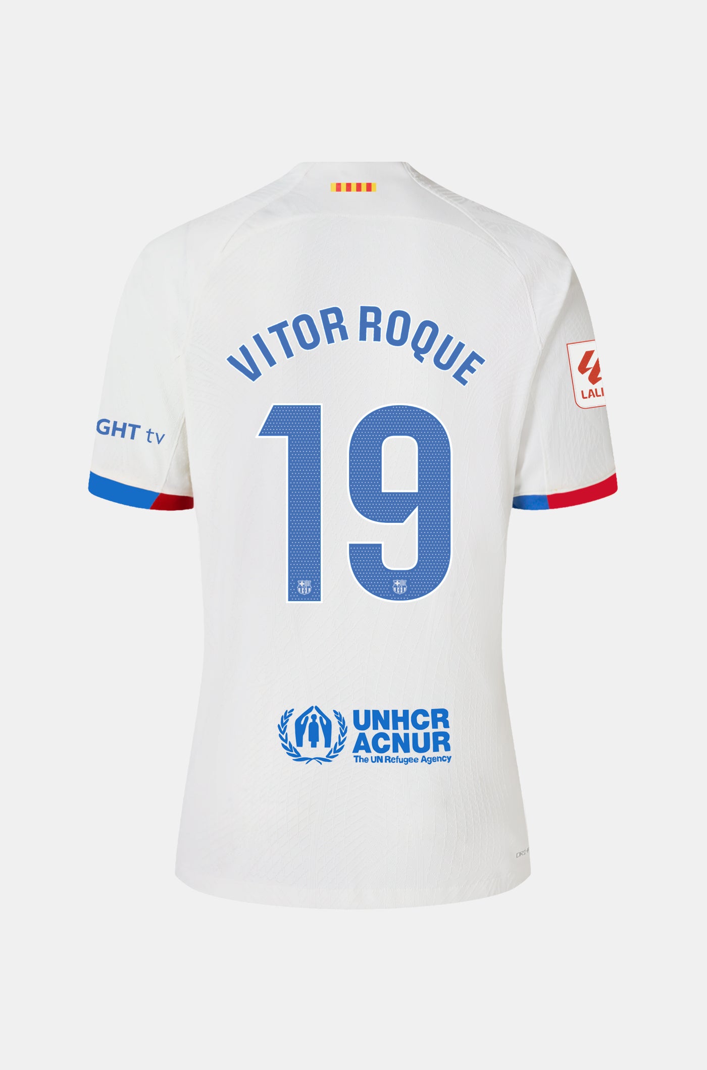 LFP  FC Barcelona away shirt 23/24 - Junior  - VITOR ROQUE