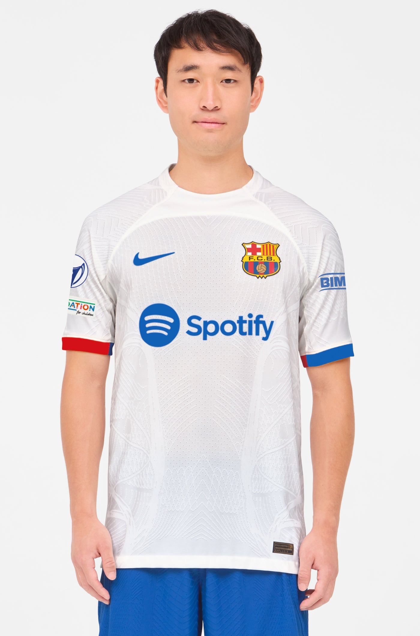 UWCL FC Barcelona away shirt 23/24 Player's Edition - PARALLUELO