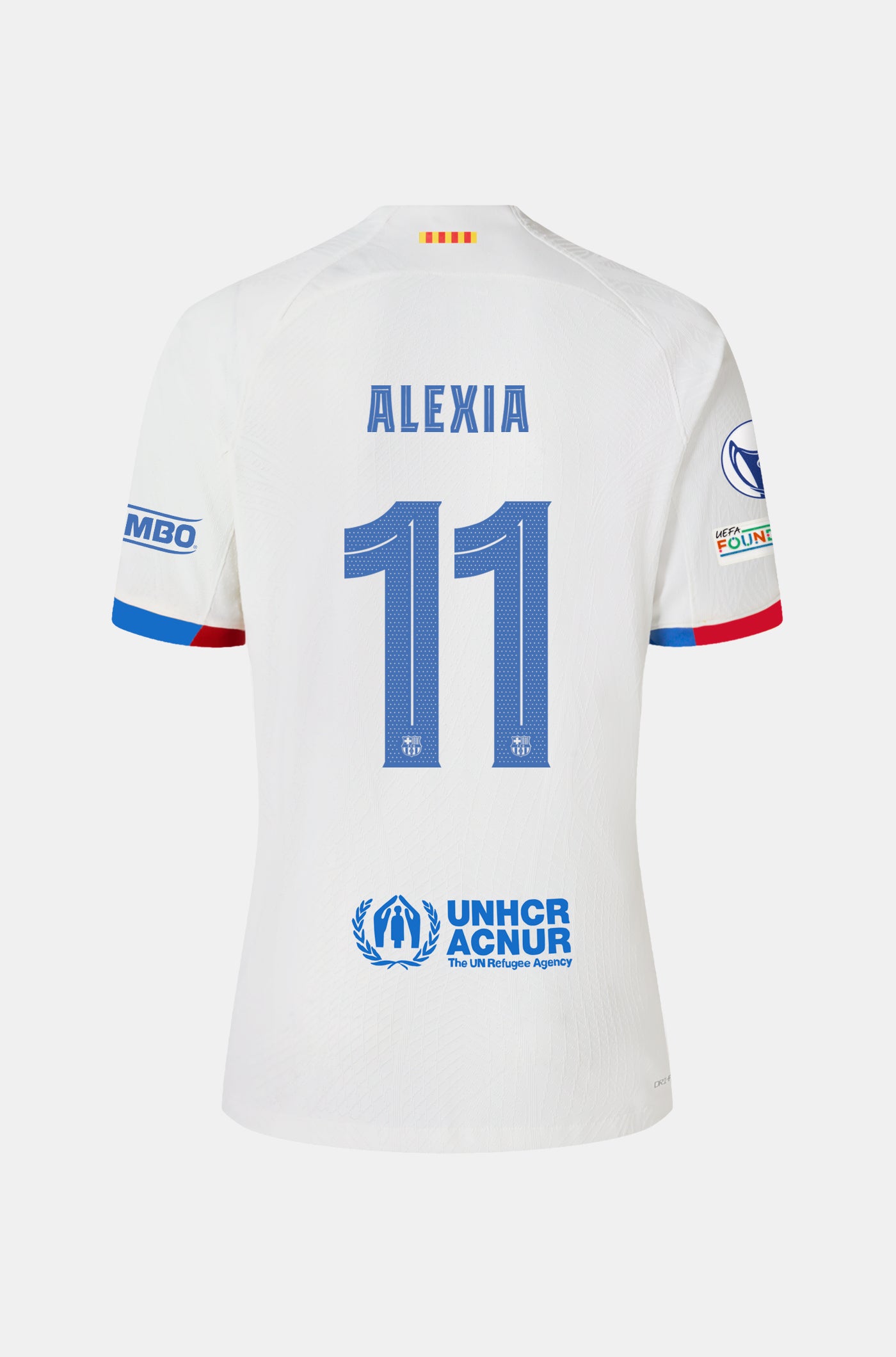 UWCL Camiseta segunda equipación FC Barcelona 23/24 Edición Jugador - Mujer  - ALEXIA