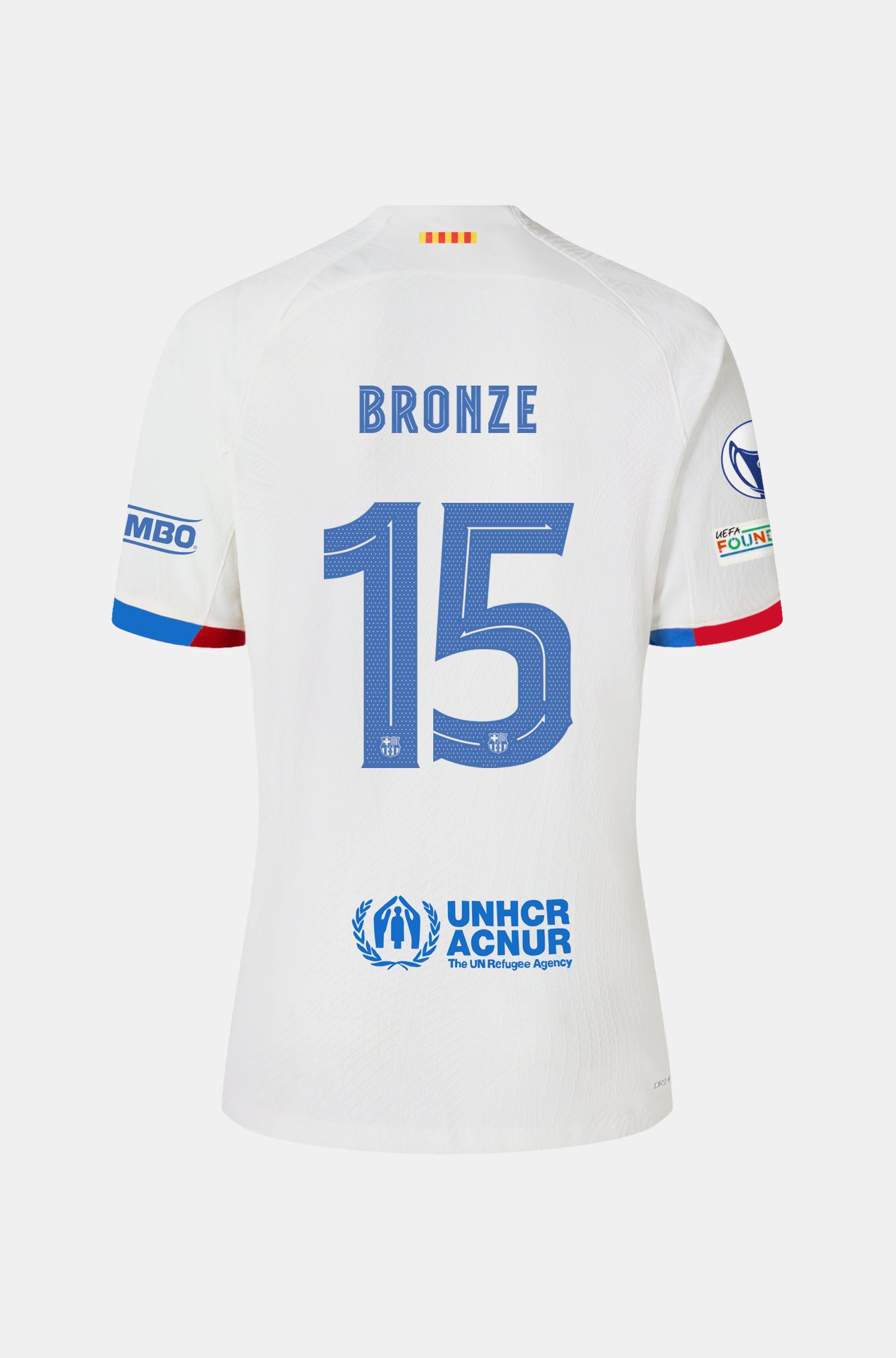UWCL FC Barcelona Away Shirt 23/24 Player’s Edition - Women  - BRONZE