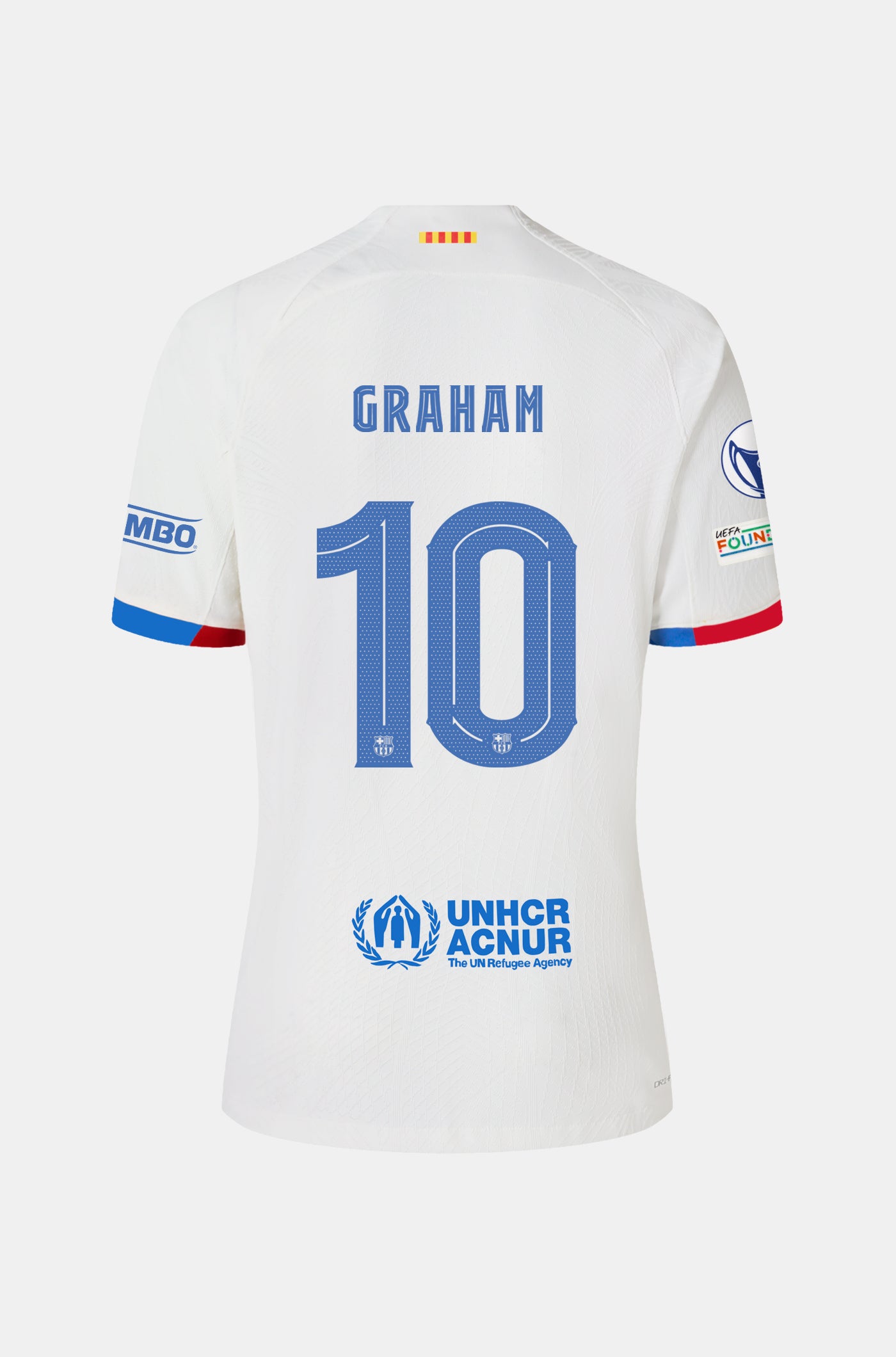 UWCL FC Barcelona away shirt 23/24 – Junior  - GRAHAM