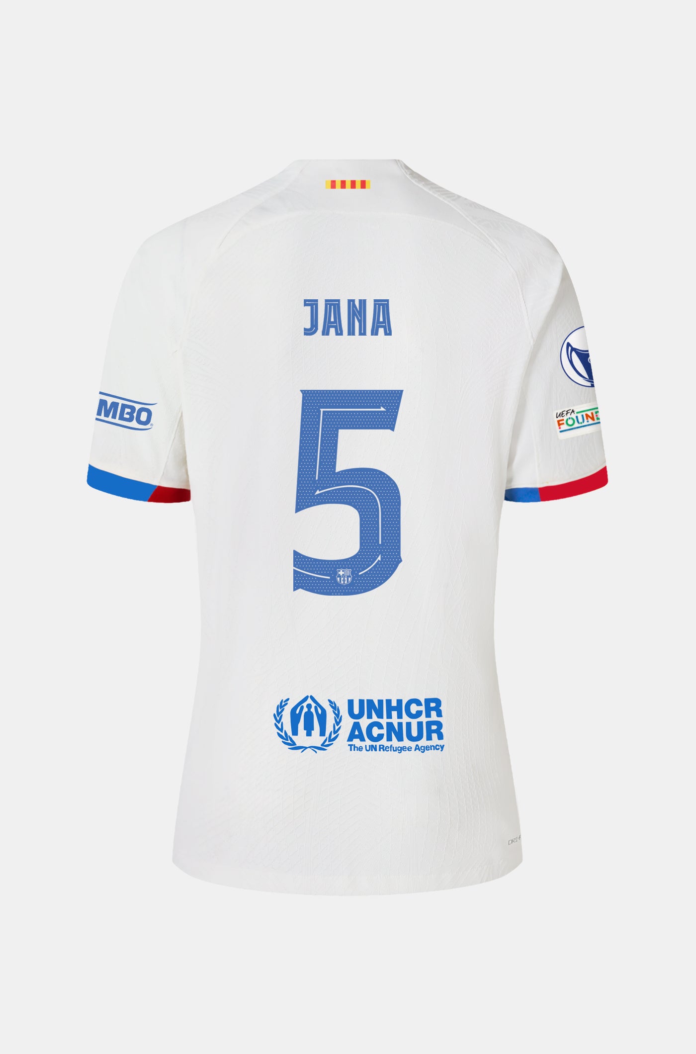 UWCL FC Barcelona away shirt 23/24 Player's Edition - JANA