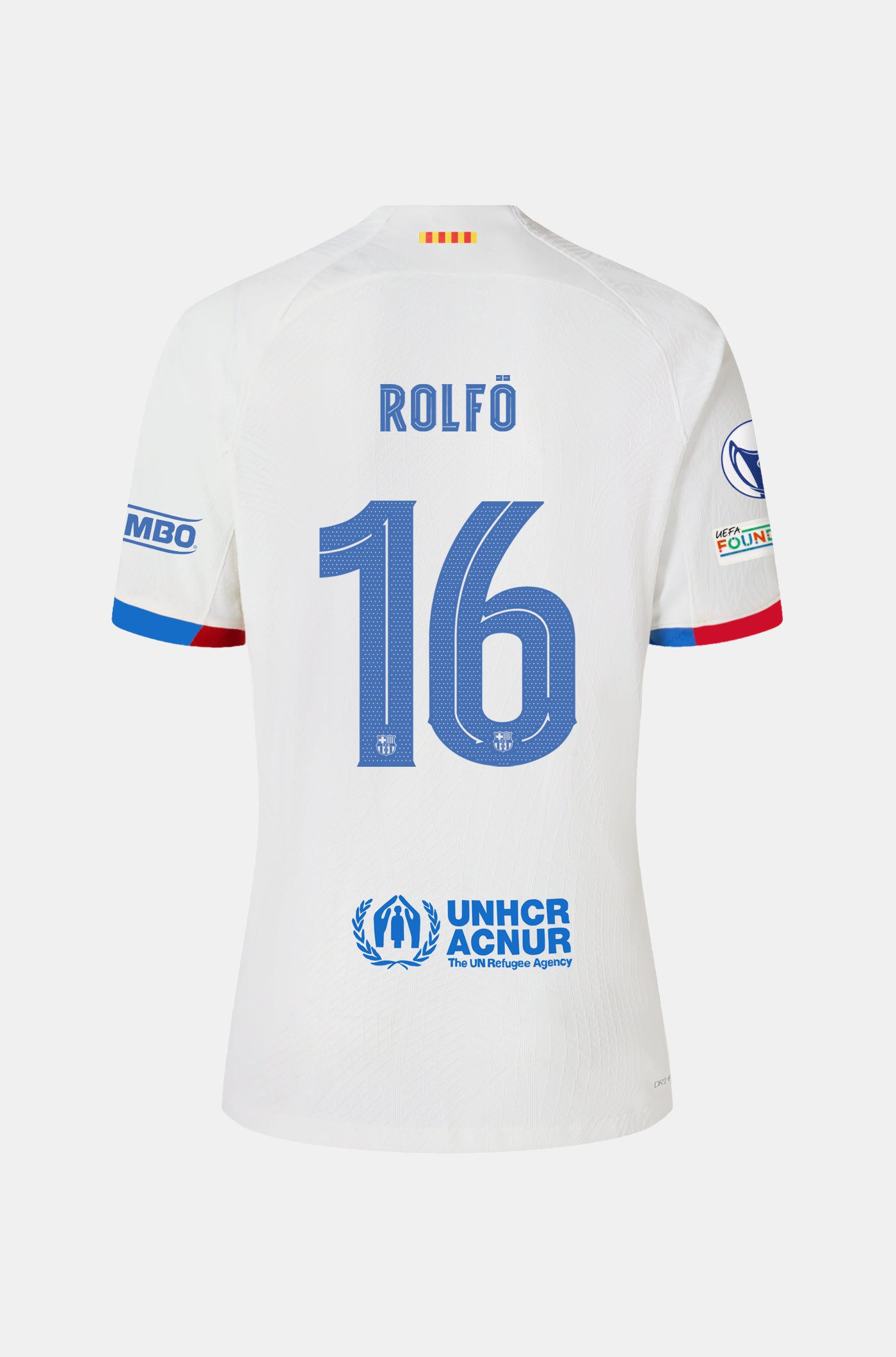 UWCL FC Barcelona away shirt 23/24 – Junior  - ROLFÖ