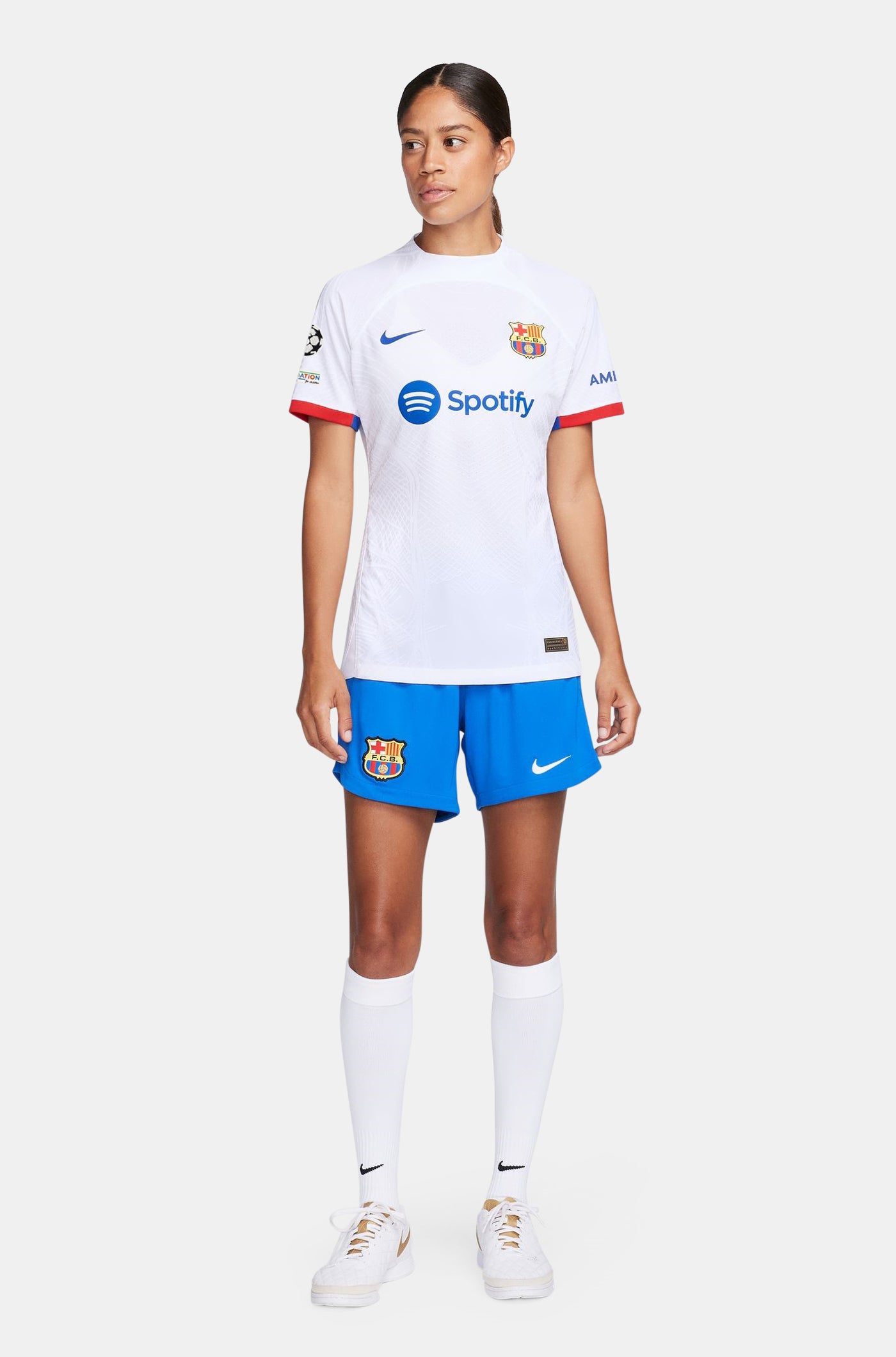 UCL Camiseta segunda equipación FC Barcelona 23/24 Edición Jugador - Mujer 