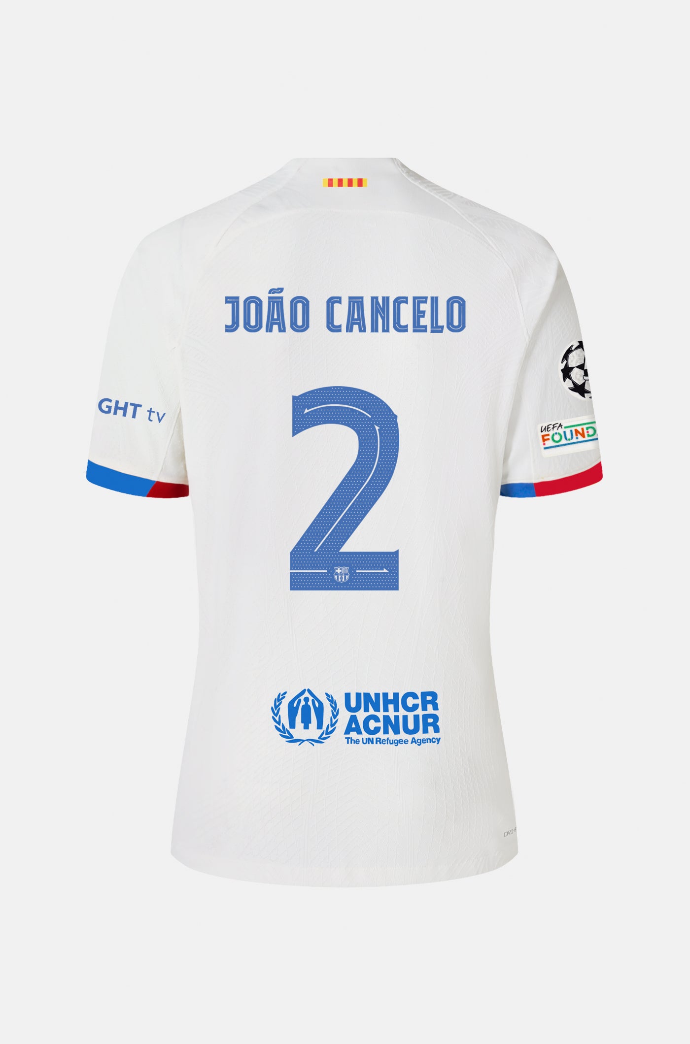 UCL FC Barcelona away shirt 23/24 - Junior - JOÃO CANCELO