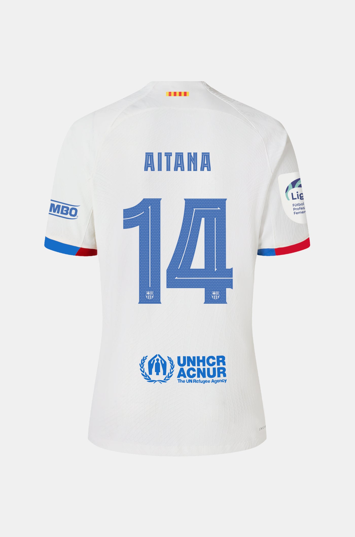 Liga F Camiseta segunda equipación FC Barcelona 23/24 - Mujer -  AITANA