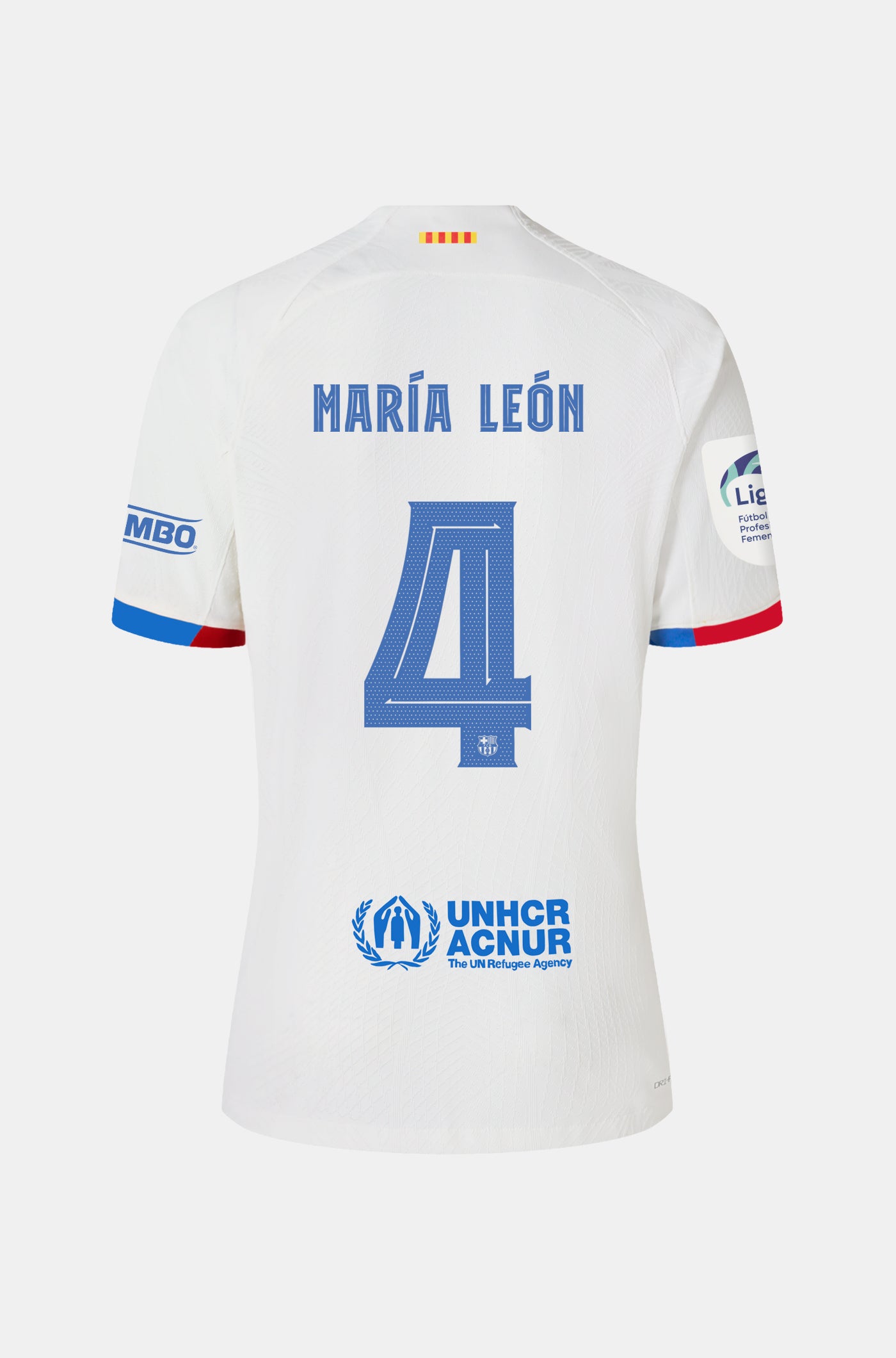 Liga F Samarreta segon equipament FC Barcelona 23/24 - Home- MARÍA LEÓN 