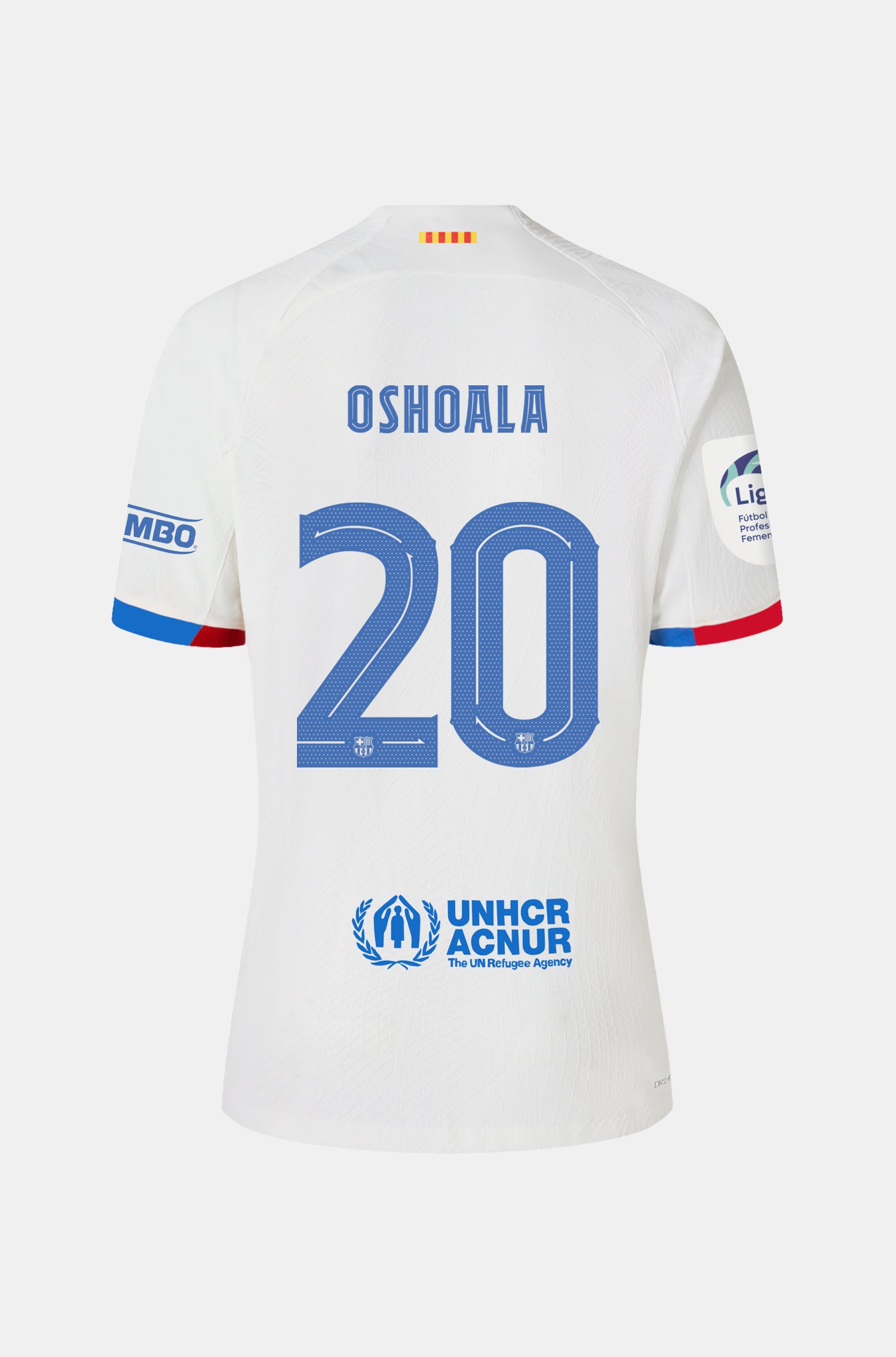 Liga F FC Barcelona Away Shirt 23/24 Player’s Edition - Women  - OSHOALA
