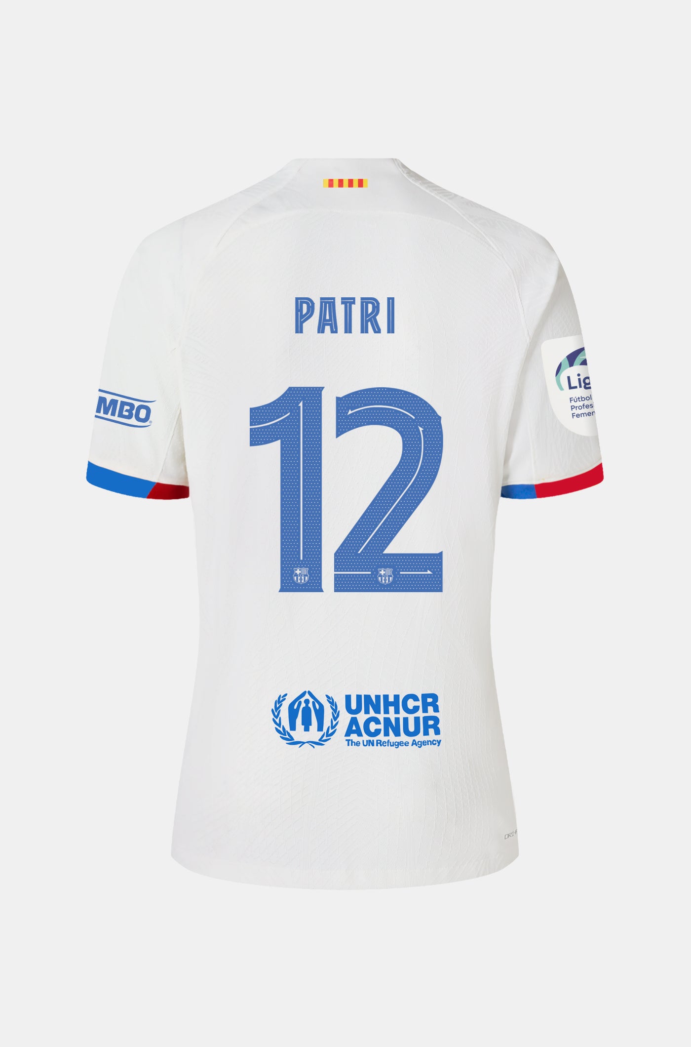 Liga F Camiseta segunda equipación FC Barcelona 23/24 Edición Jugador - PATRI