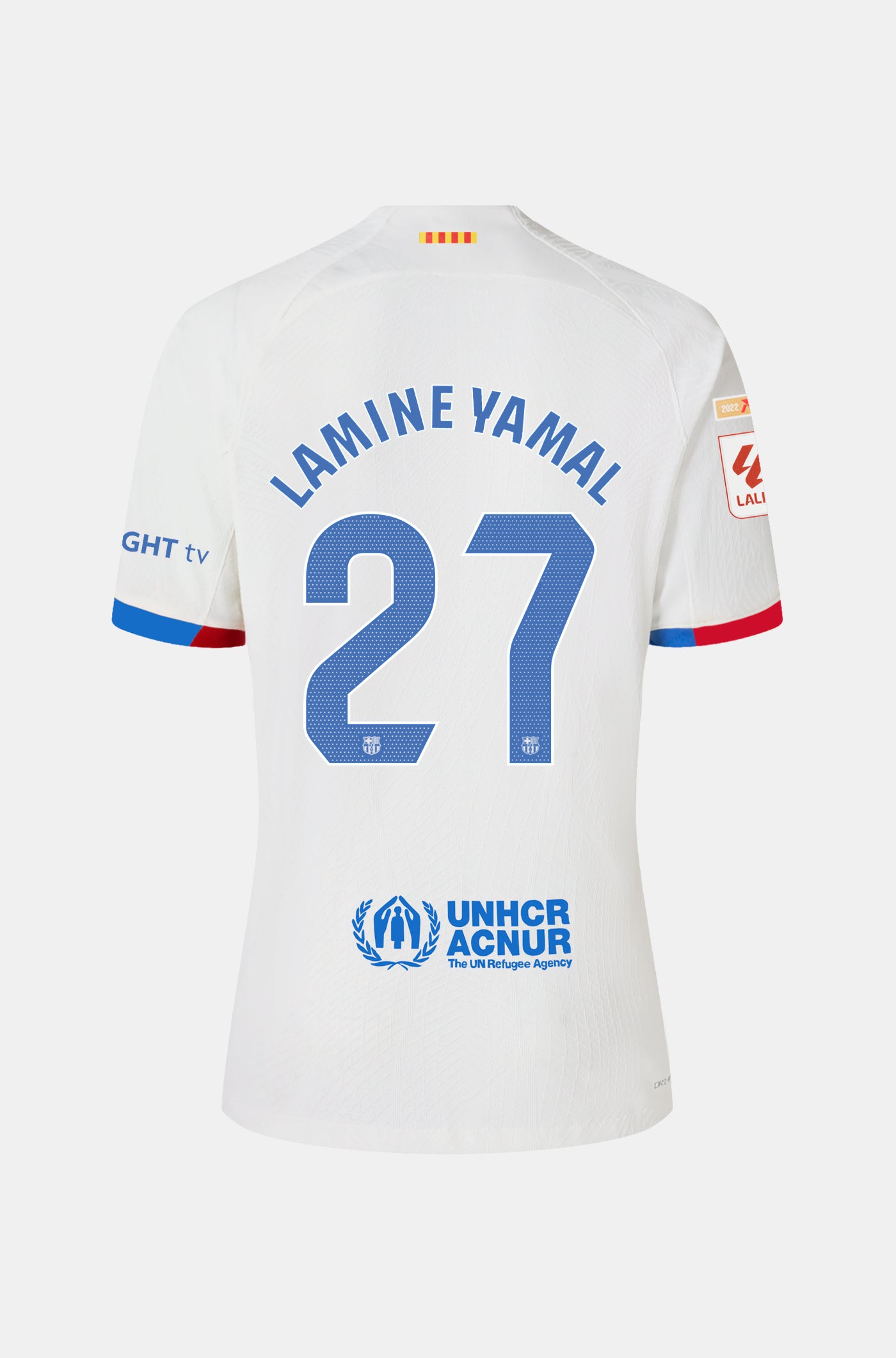 LFP FC Barcelona Away Shirt 23/24 Player’s Edition - Women - LAMINE YAMAL