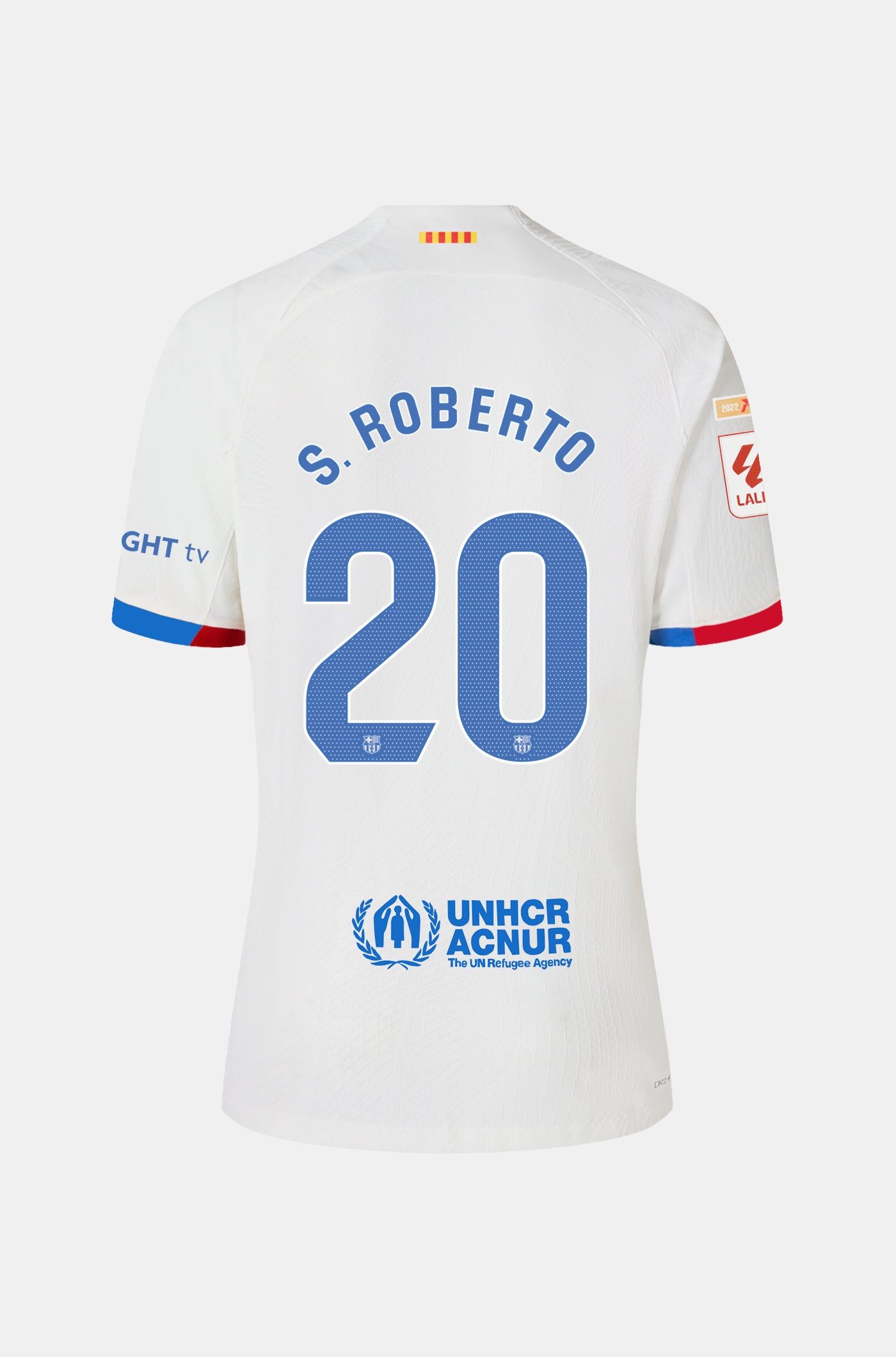 LFP Camiseta segunda equipación FC Barcelona 23/24 Edición Jugador - S. ROBERTO