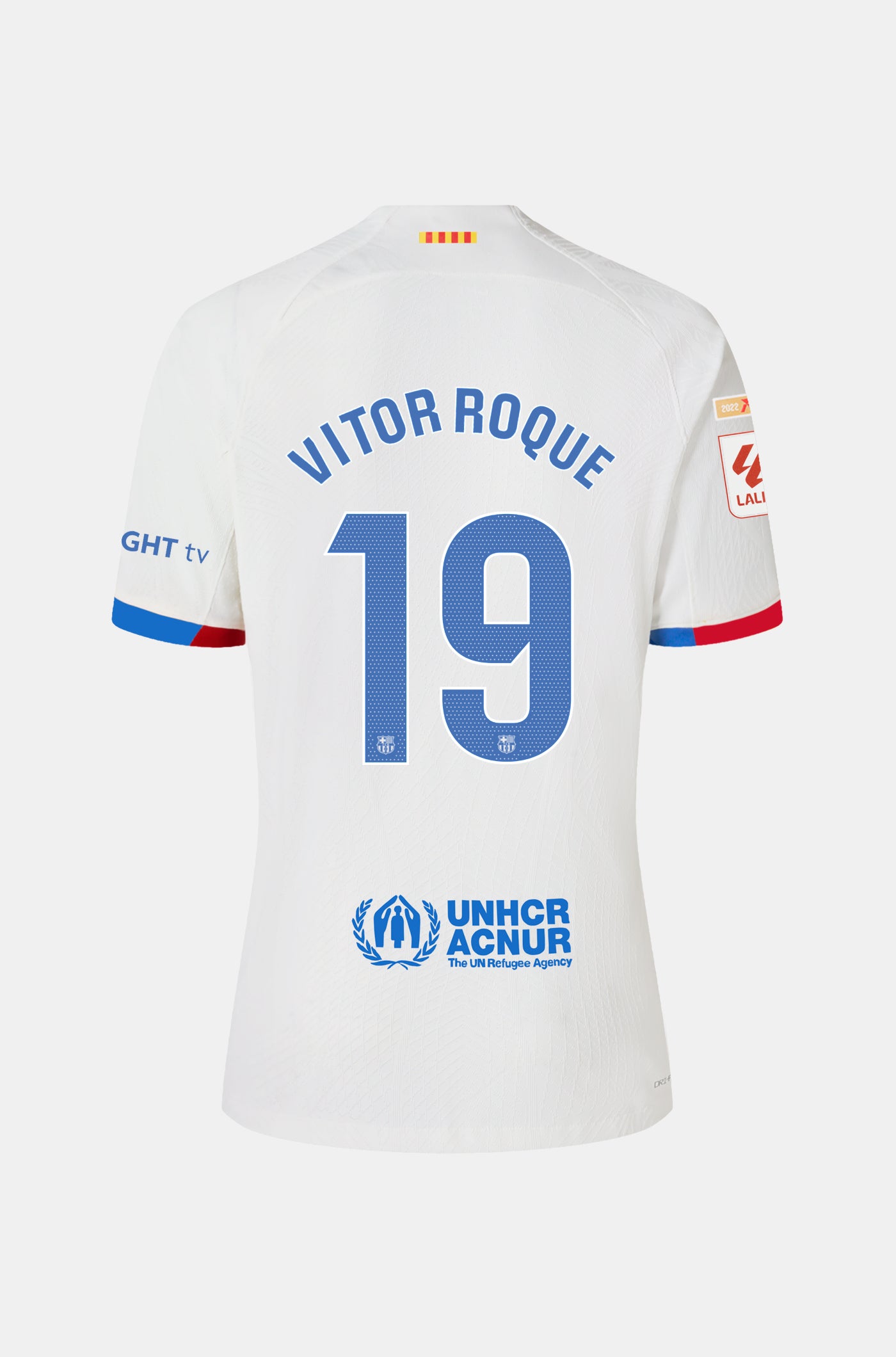 LFP  FC Barcelona away shirt 23/24 – Junior  - VITOR ROQUE