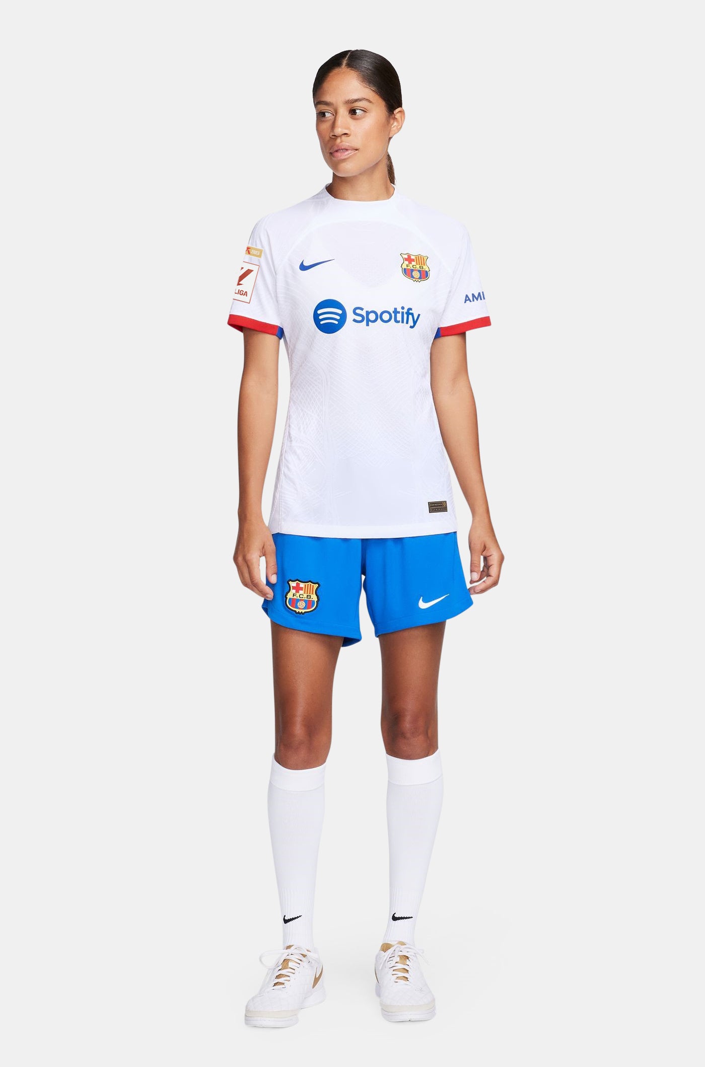 LFP Camiseta segunda equipación FC Barcelona 23/24 Edición Jugador - Mujer