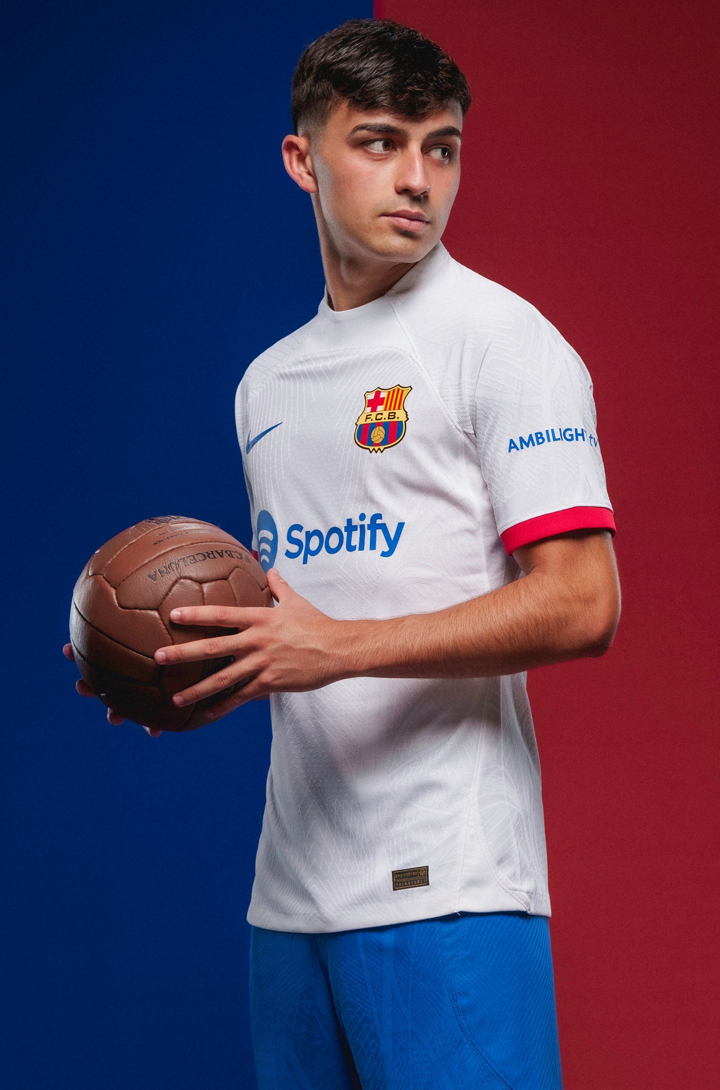 LFP Camiseta segunda equipación FC Barcelona 23/24 Edición Jugador - PEDRI