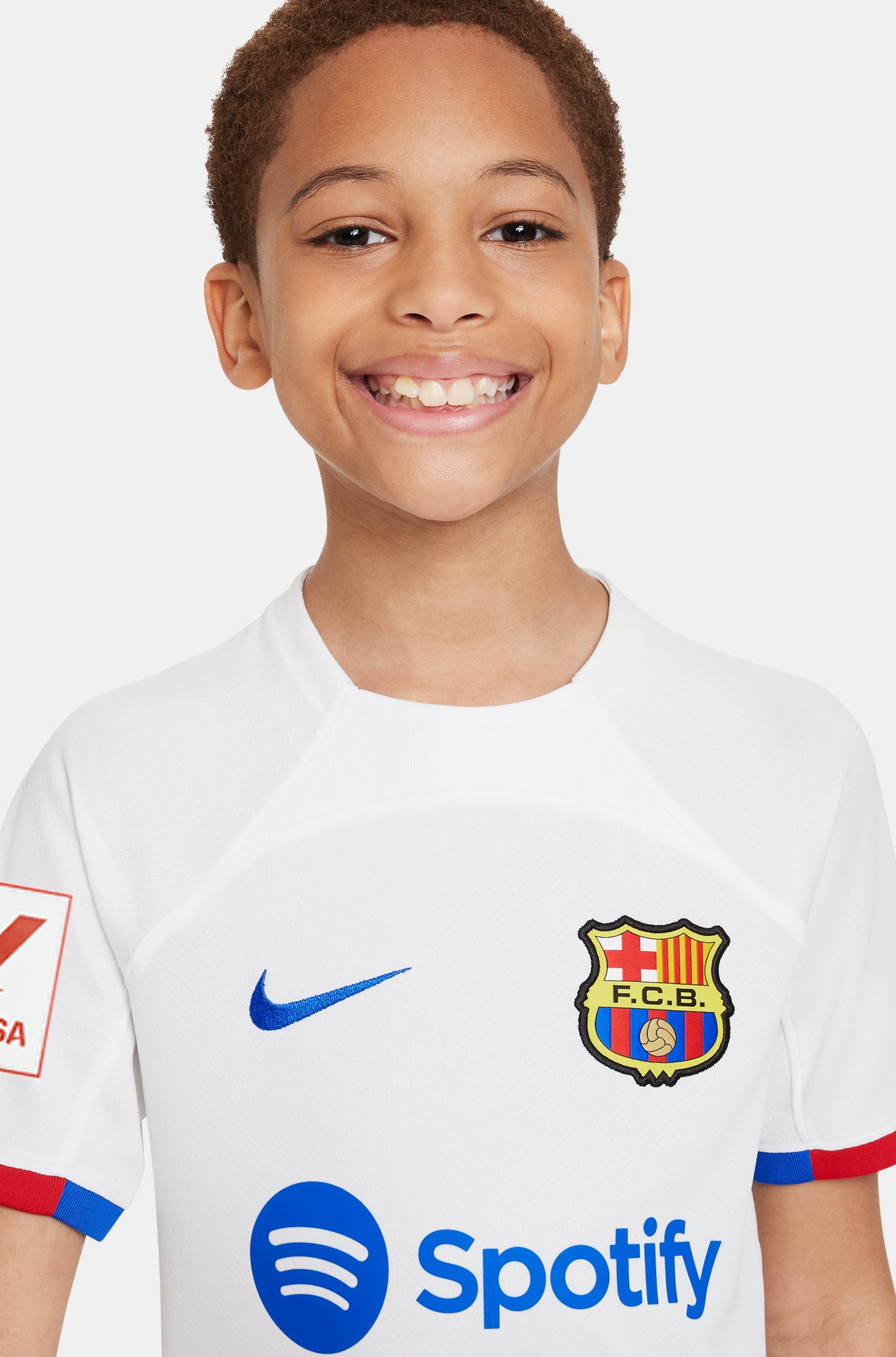 Camiseta segunda equipación FC Barcelona 23/24 - Junior 