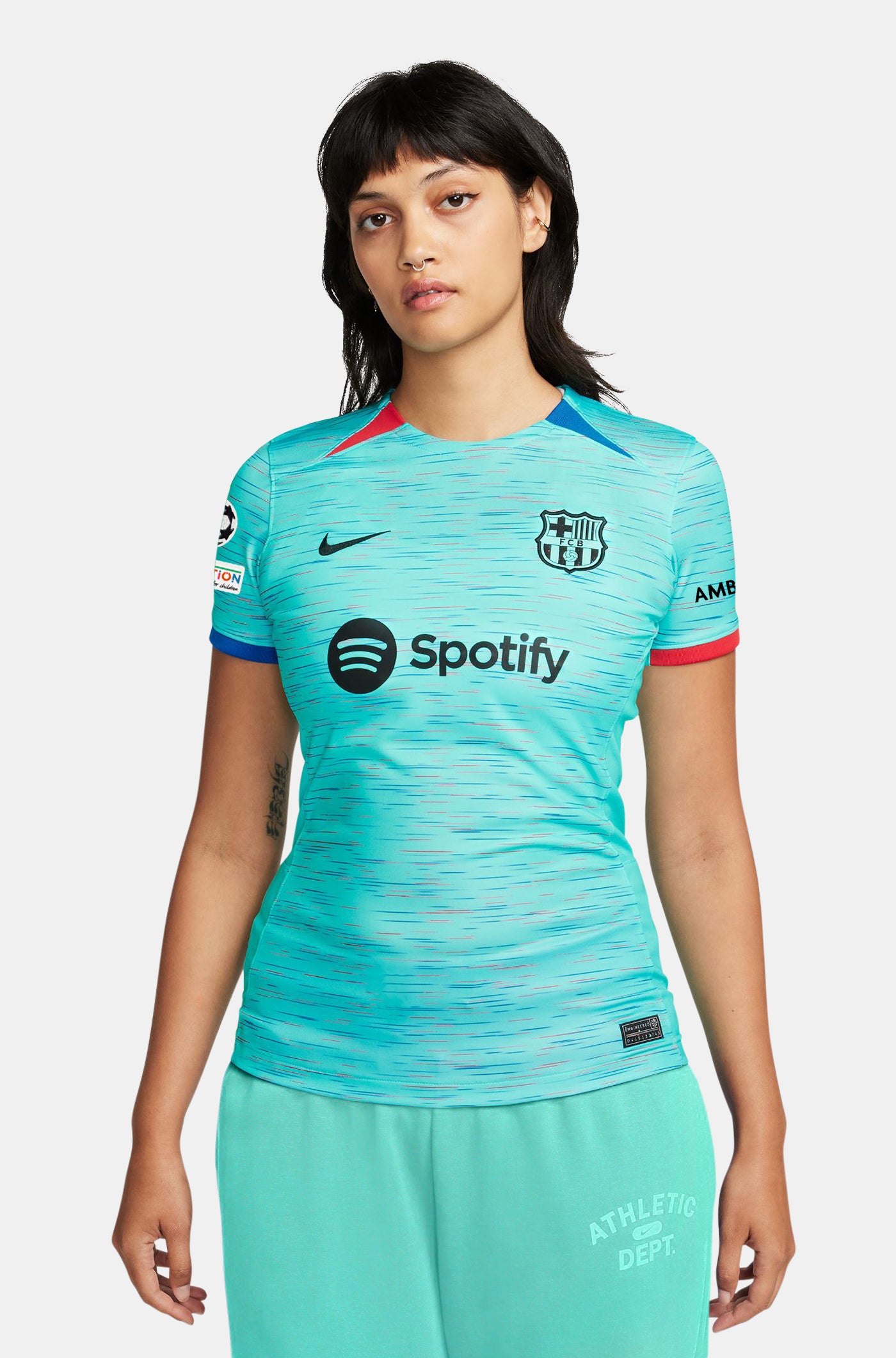 UCL FC Barcelona third shirt 23/24 - Women  - VITOR ROQUE