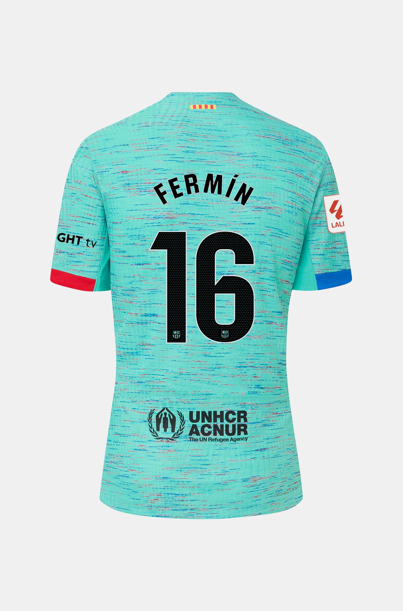 LFP FC Barcelona third shirt 23/24 Player’s Edition  - FERMÍN