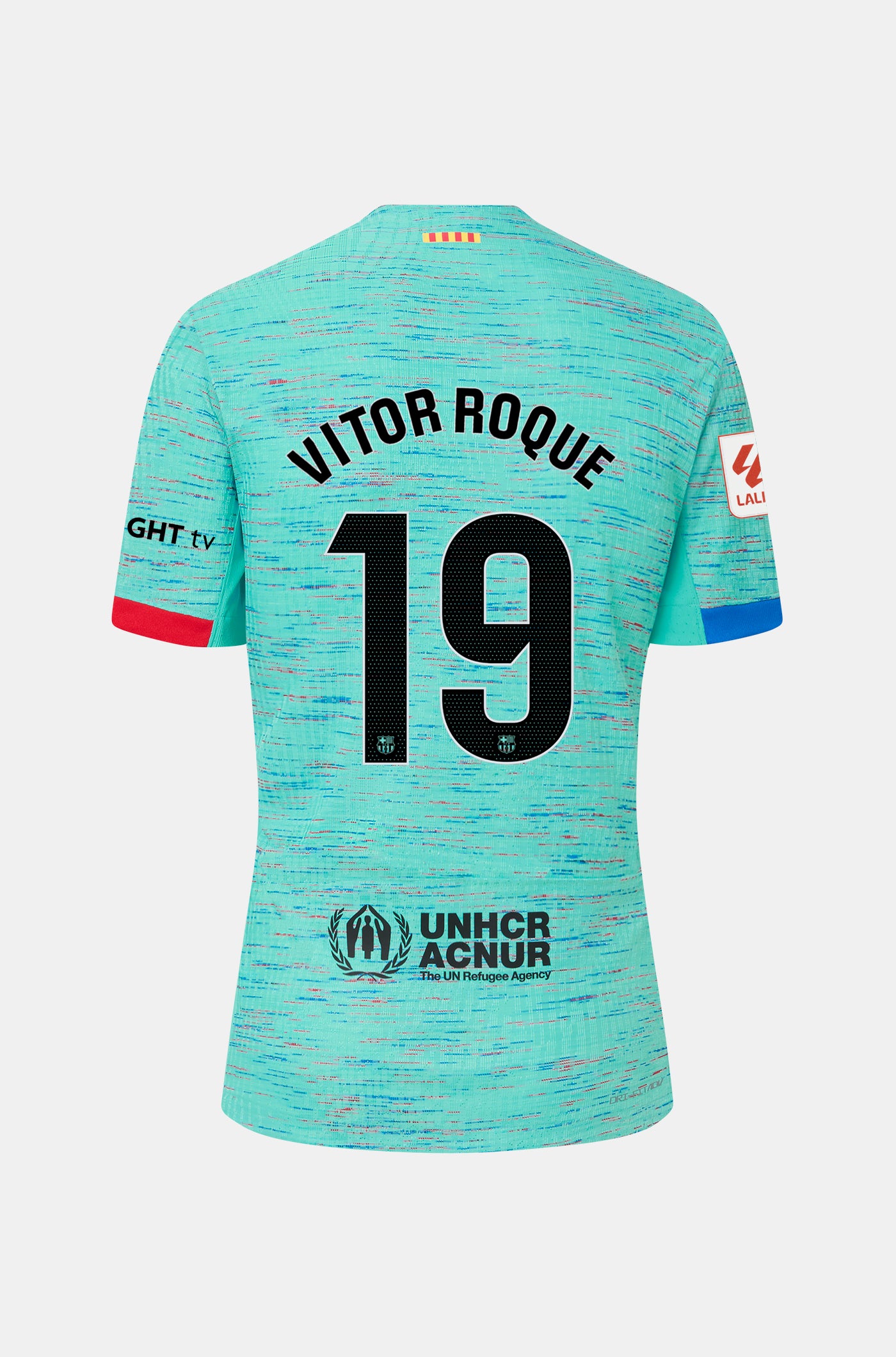 LFP  FC Barcelona third shirt 23/24 – Junior  - VITOR ROQUE