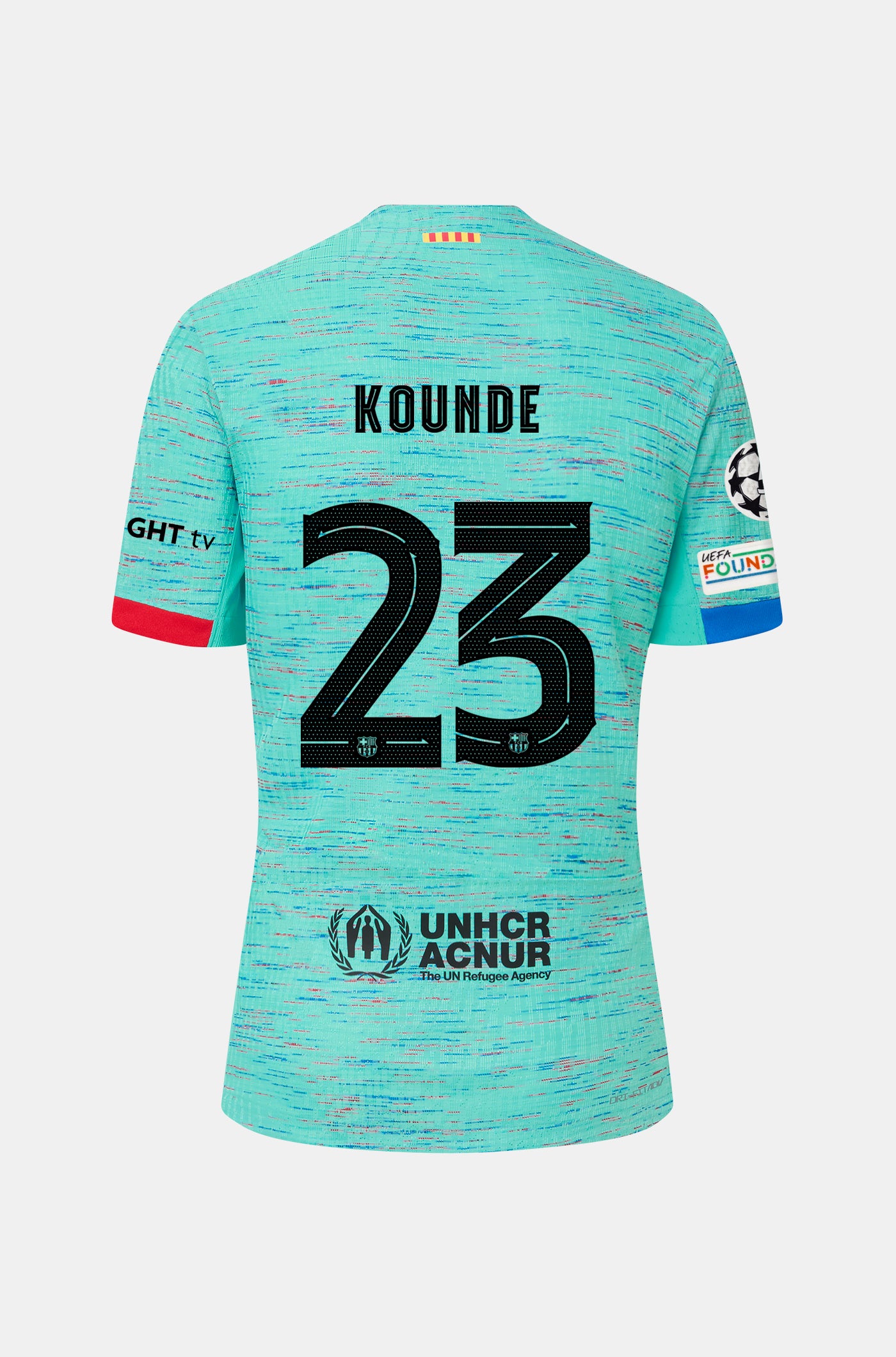 UCL FC Barcelona third shirt 23/24 Player’s Edition - KOUNDE