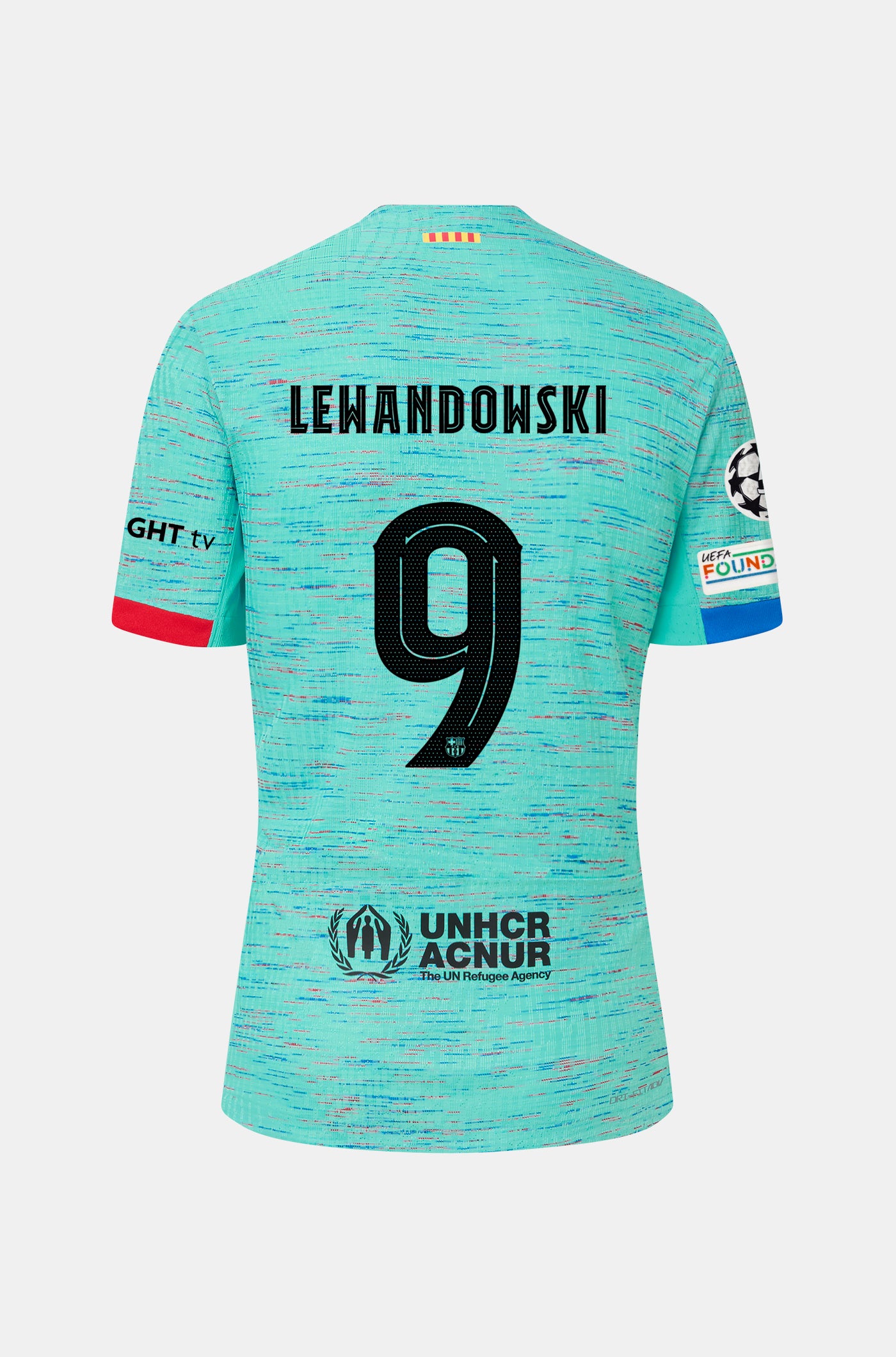 UCL FC Barcelona third shirt 23/24 Player’s Edition - LEWANDOWSKI