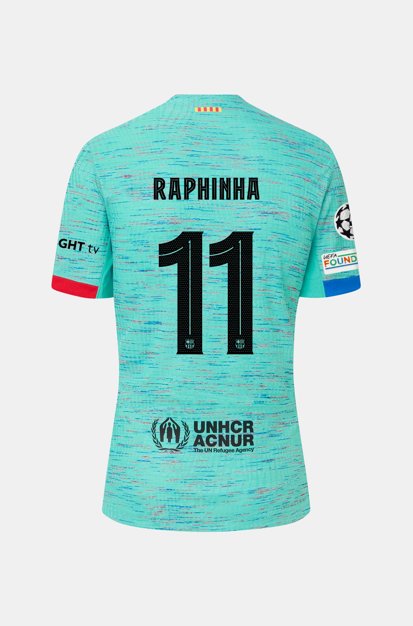 UCL FC Barcelona third shirt 23/24 Player’s Edition - RAPHINHA