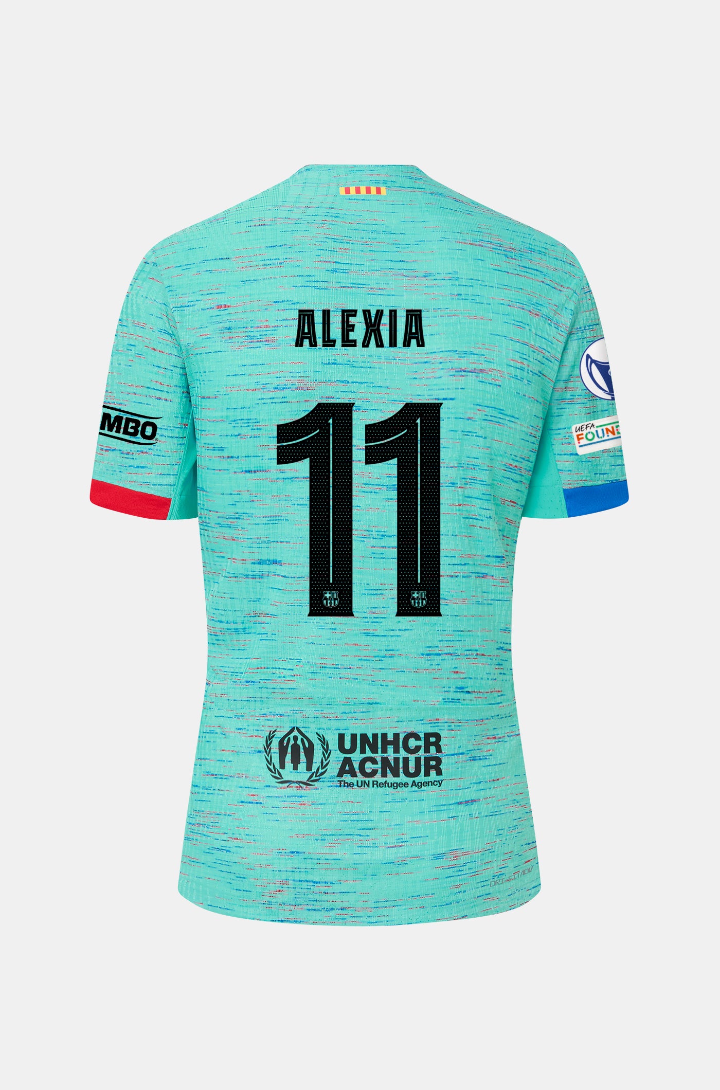 UWCL FC Barcelona third shirt 23/24 Player's Edition - ALEXIA