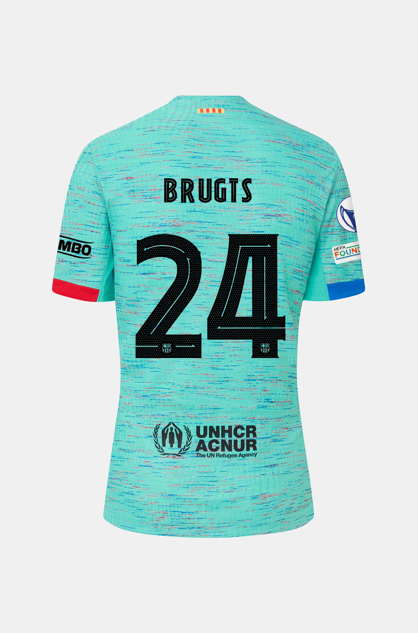 UWCL FC Barcelona third shirt 23/24 Player's Edition - BRUGTS