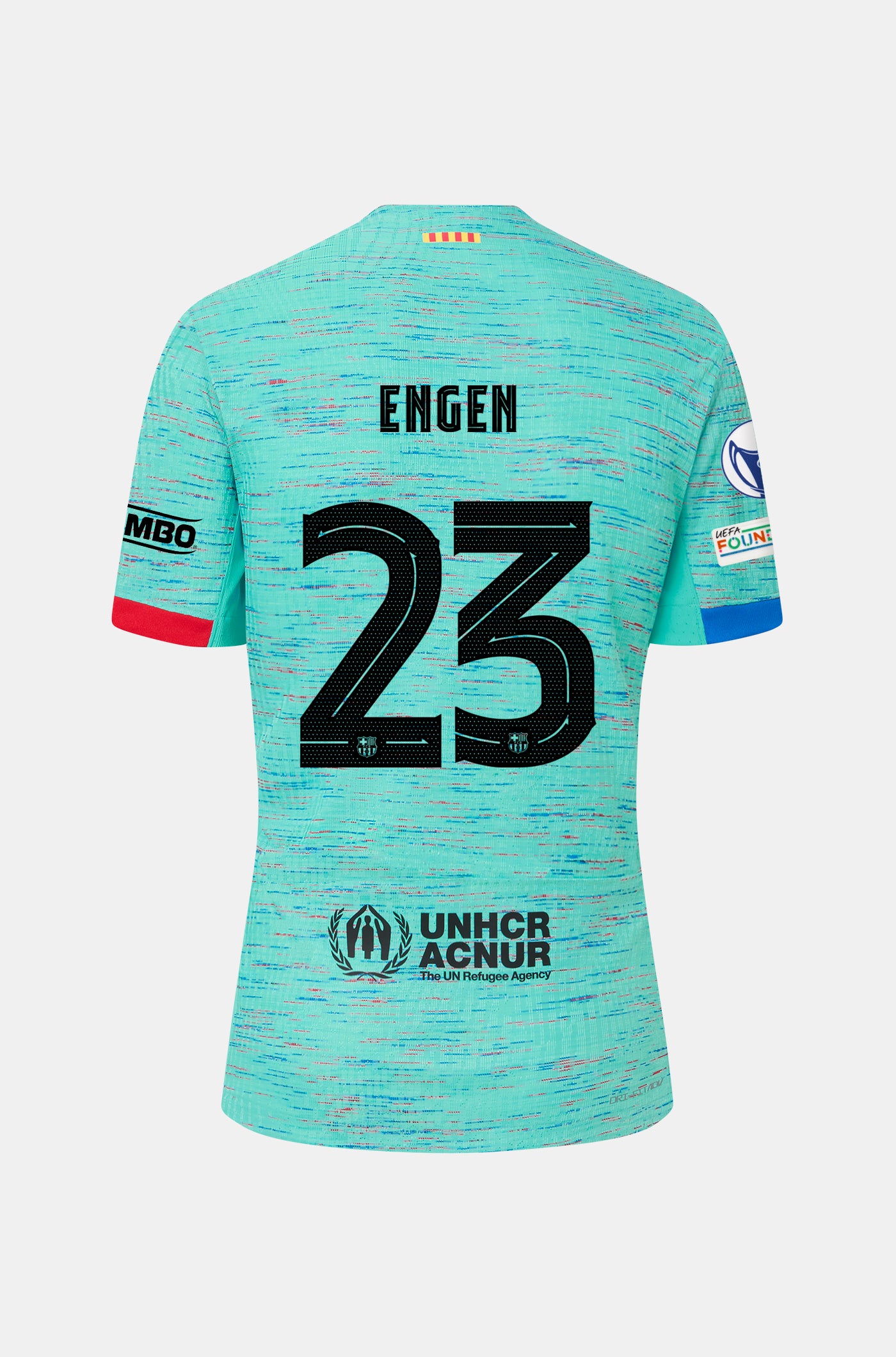 UWCL FC Barcelona third shirt 23/24 Player's Edition - ENGEN