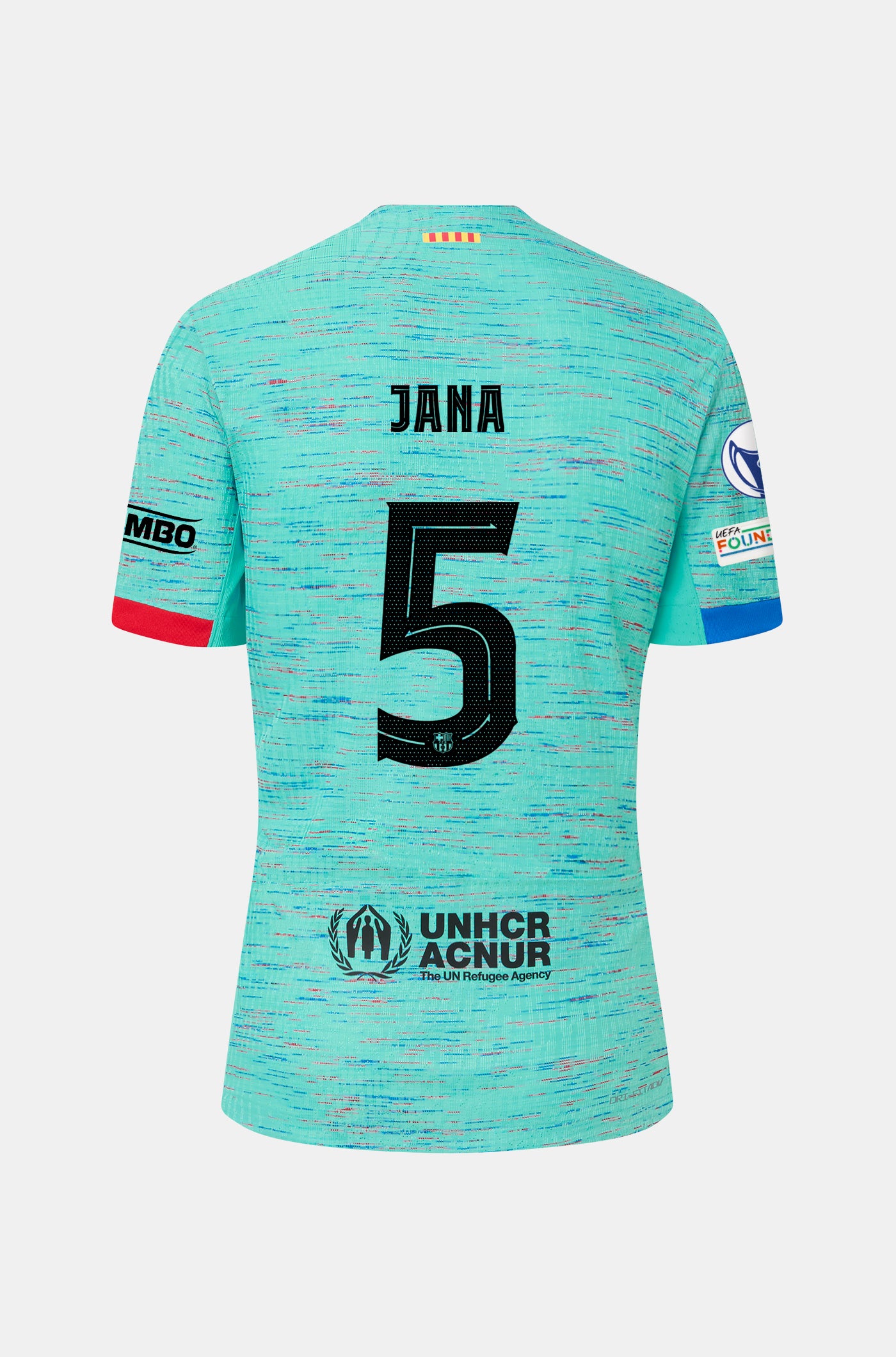 UWCL FC Barcelona third shirt 23/24 Player's Edition - JANA