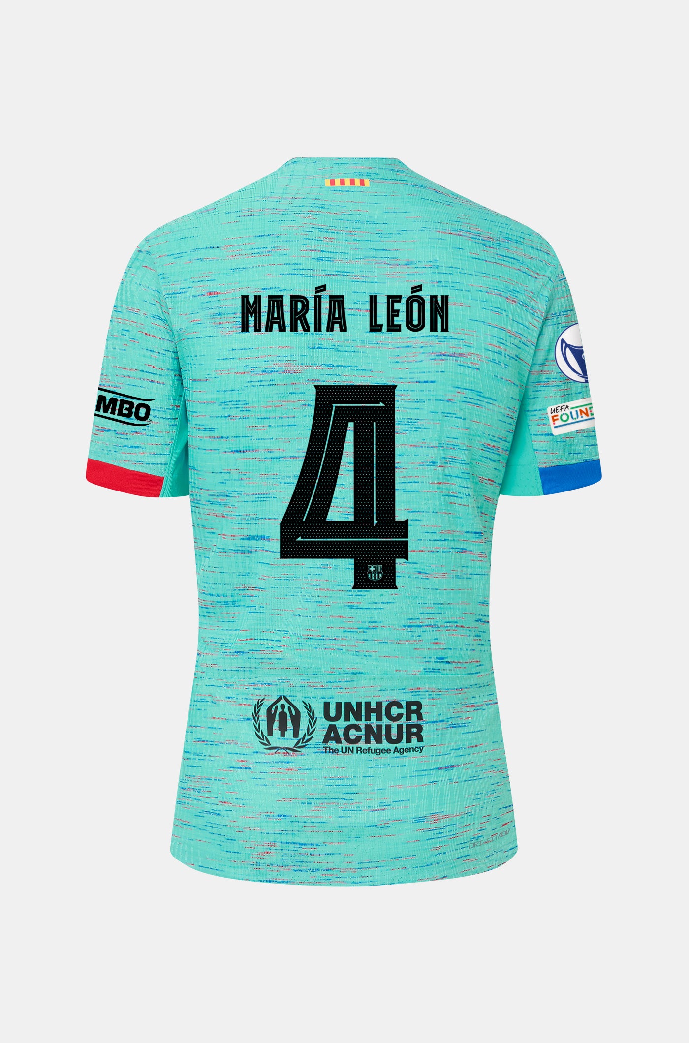 UWCL FC Barcelona third shirt 23/24 – Men - MARÍA LEÓN