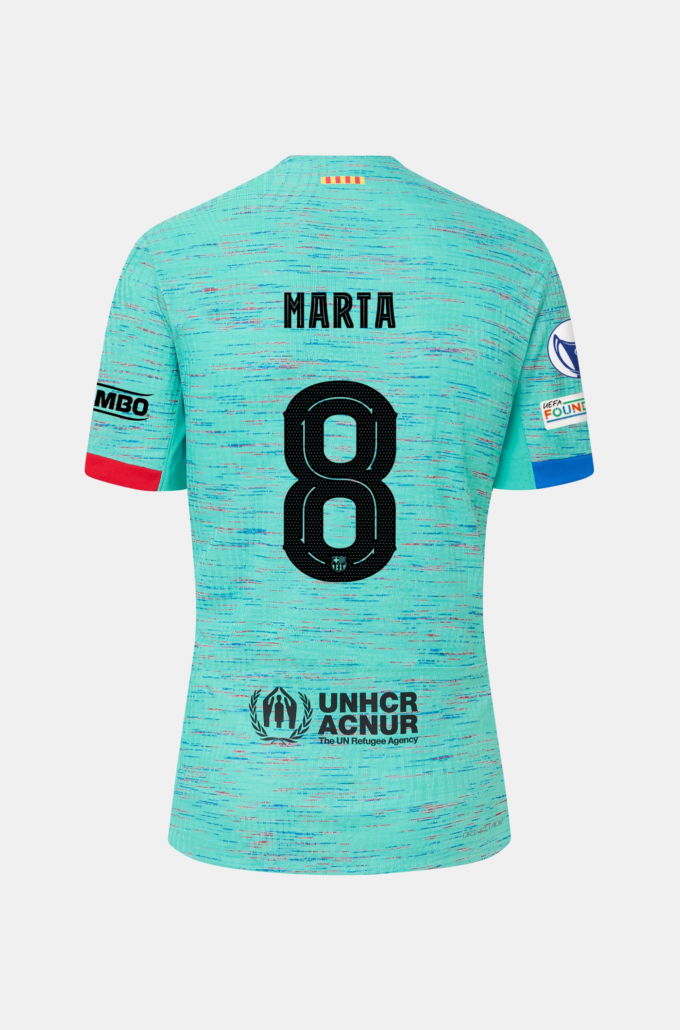 UWCL FC Barcelona third shirt 23/24 Player's Edition - MARTA