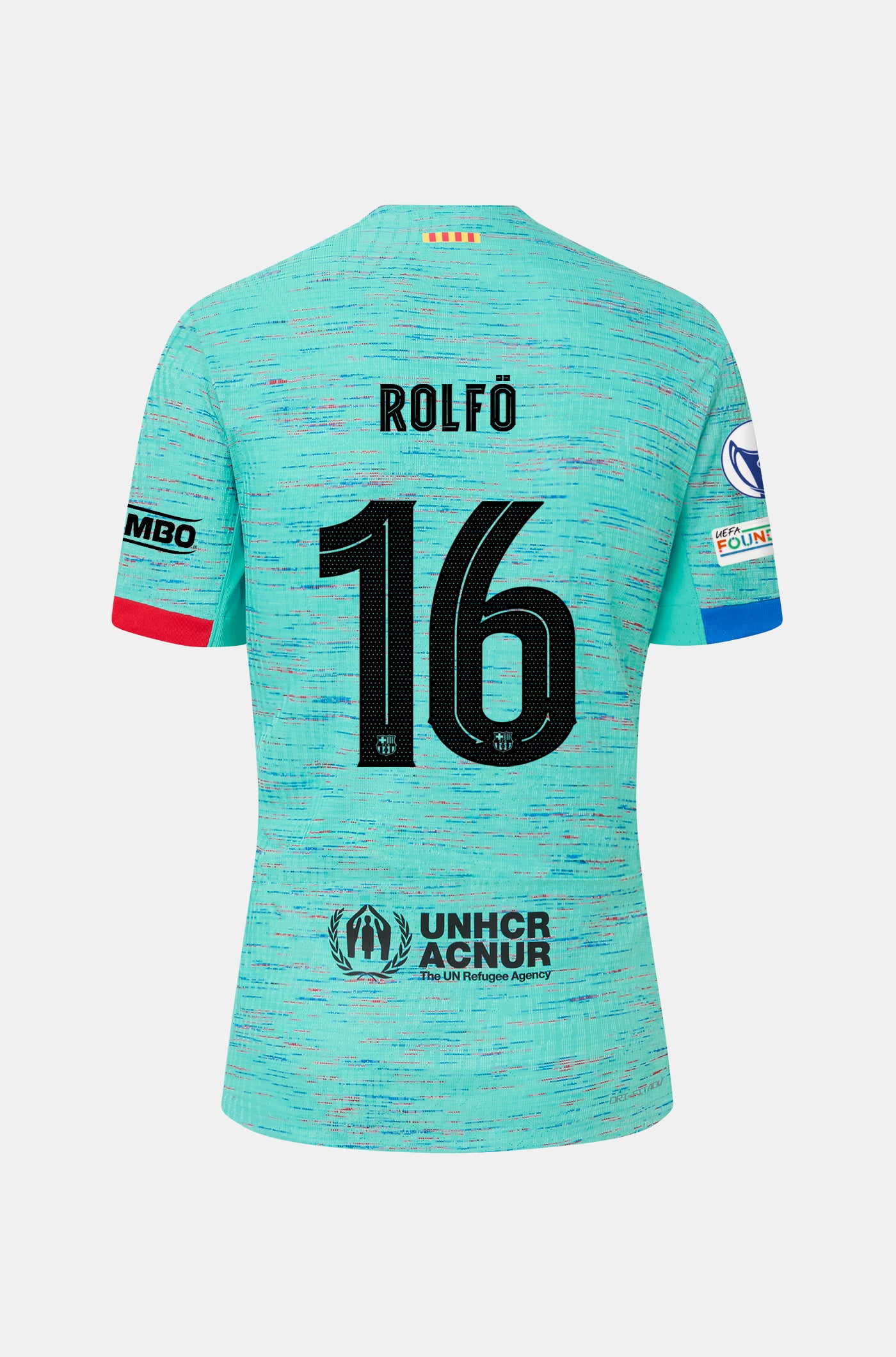 UWCL FC Barcelona third shirt 23/24 Player's Edition - ROLFÖ