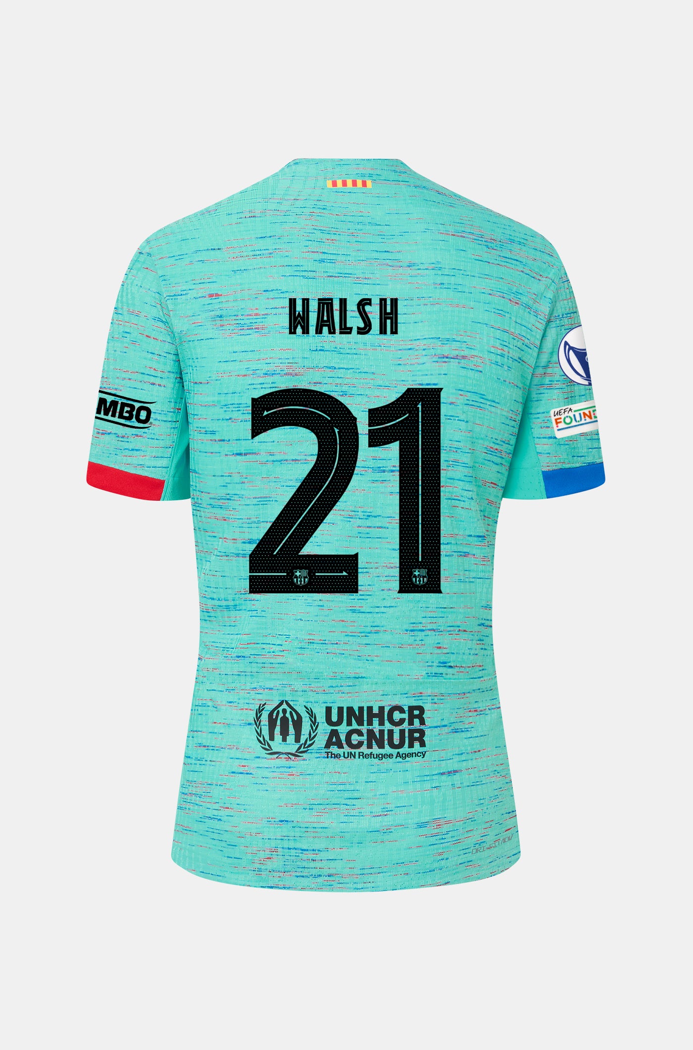 UWCL FC Barcelona third shirt 23/24 Player's Edition - WALSH